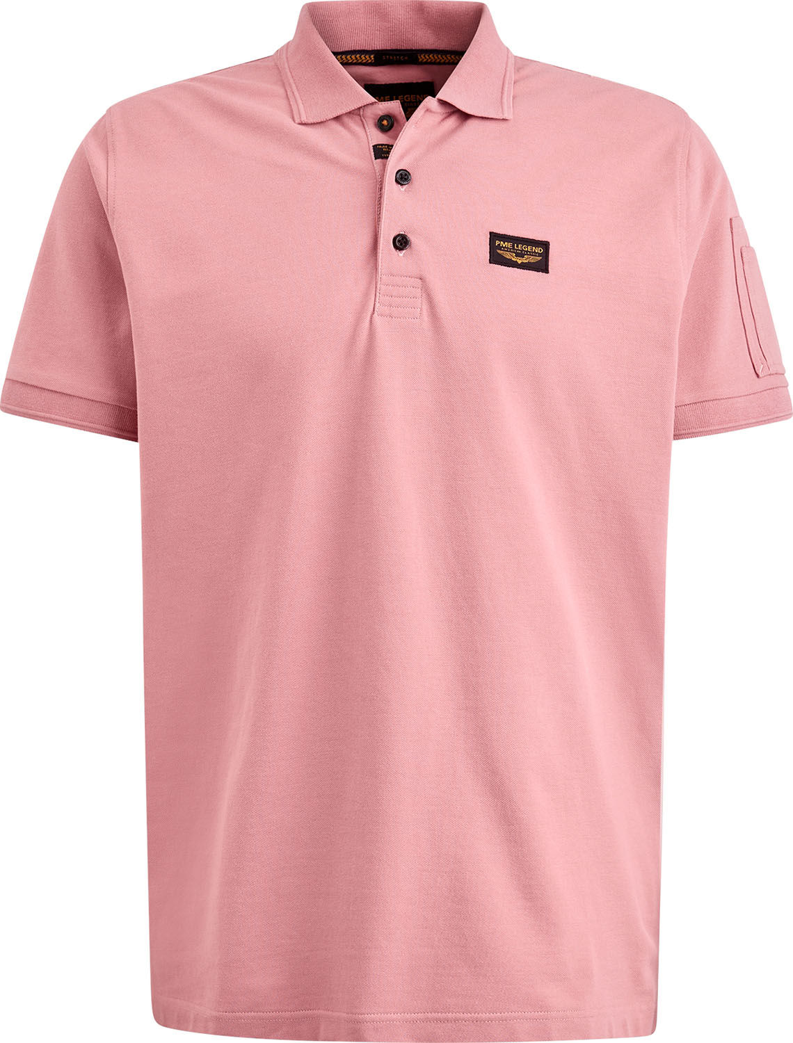 Pme Legend Short sleeve polo Trackway Roze