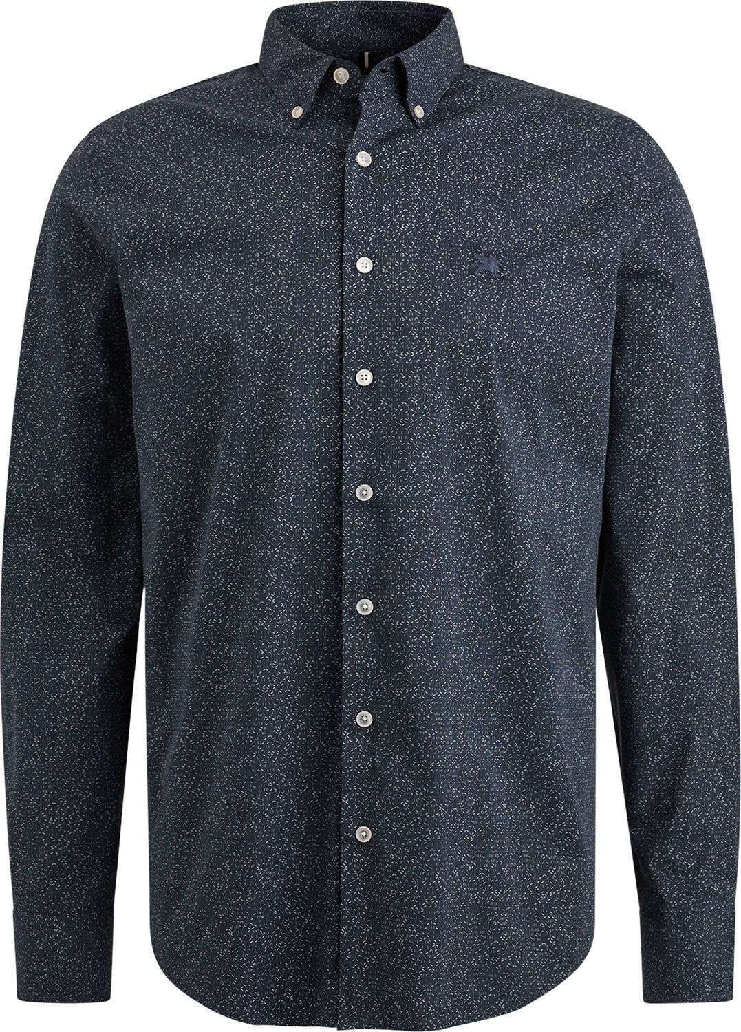 Vanguard Overhemd Print Blauw