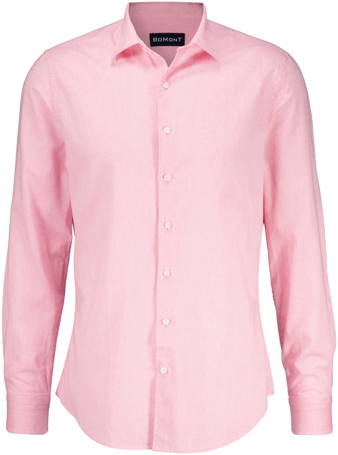 BMT 4S1034 linen/cotton overhemd Roze