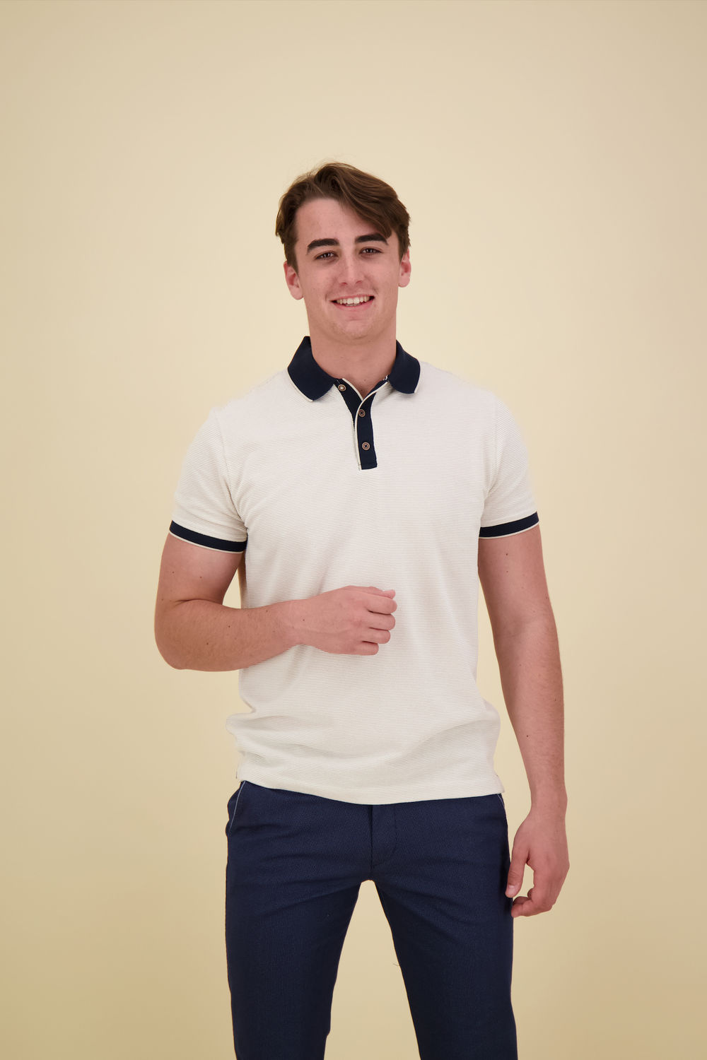 Bomont VW polo shirt Bruin