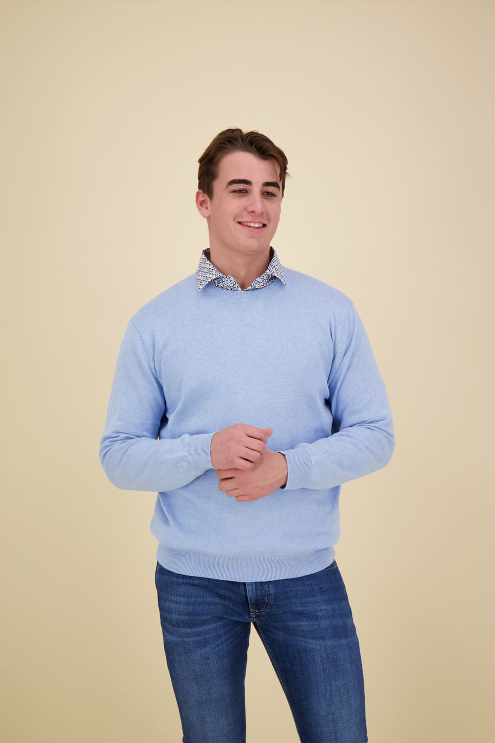 Bomont VW crewneck Blauw
