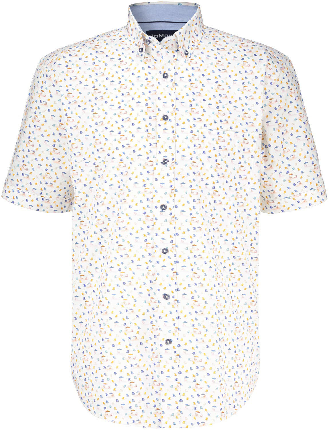 Bomont VW shirt SS Blauw
