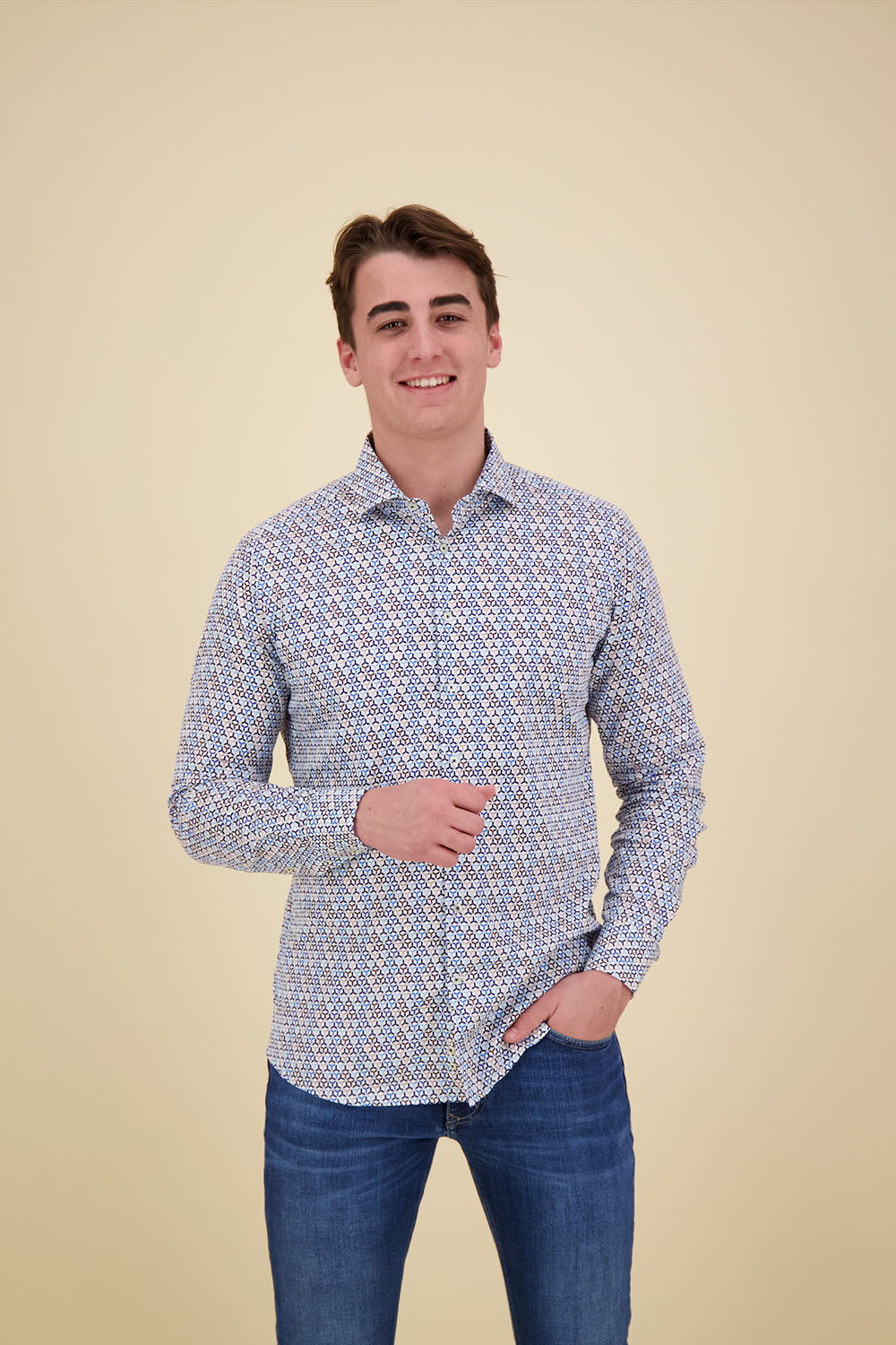 Bomont VW shirt L/S Blauw