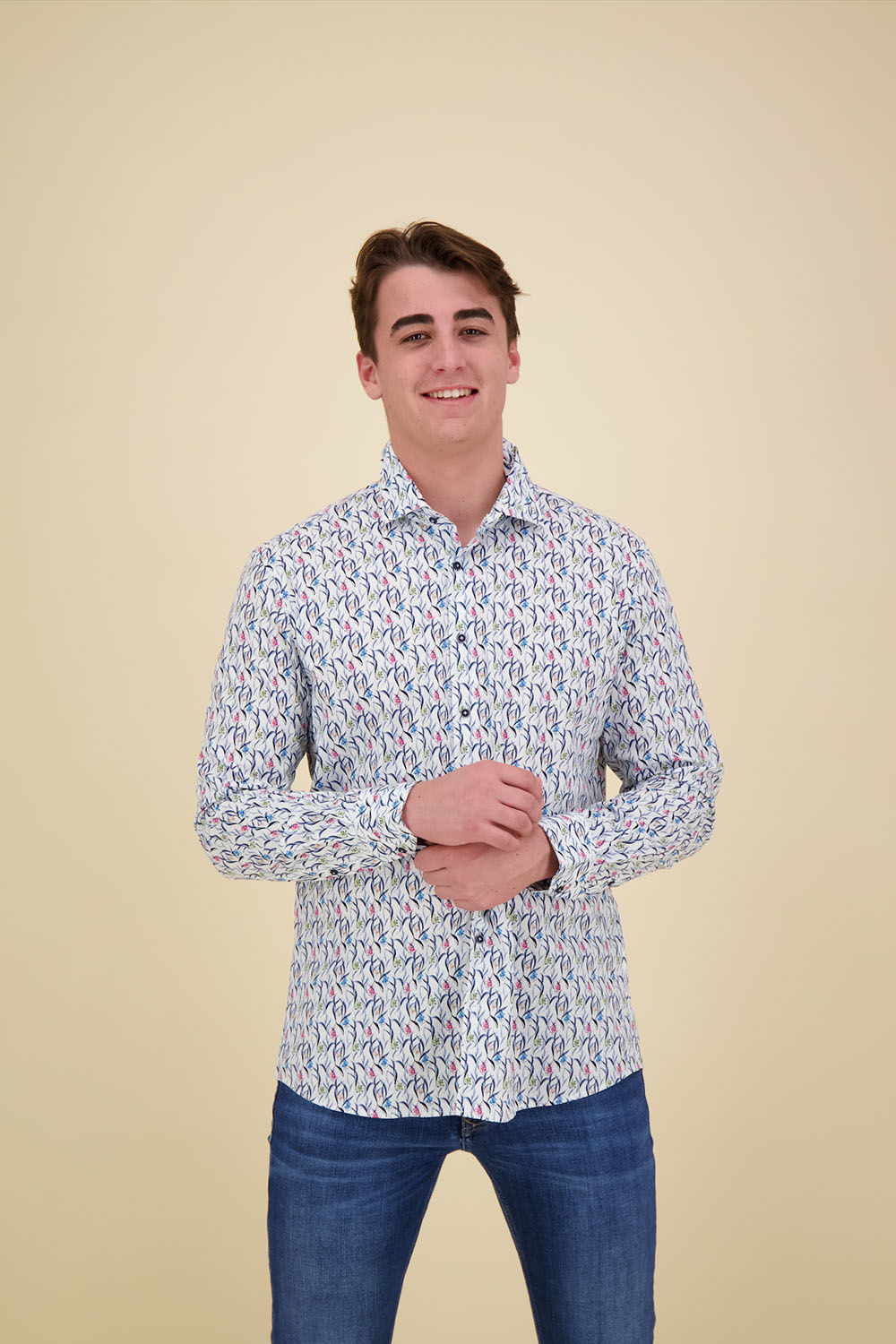 Bomont VW shirt L/S Blauw