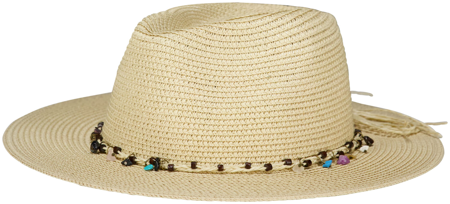 Hoed Emily Fedora Beige
