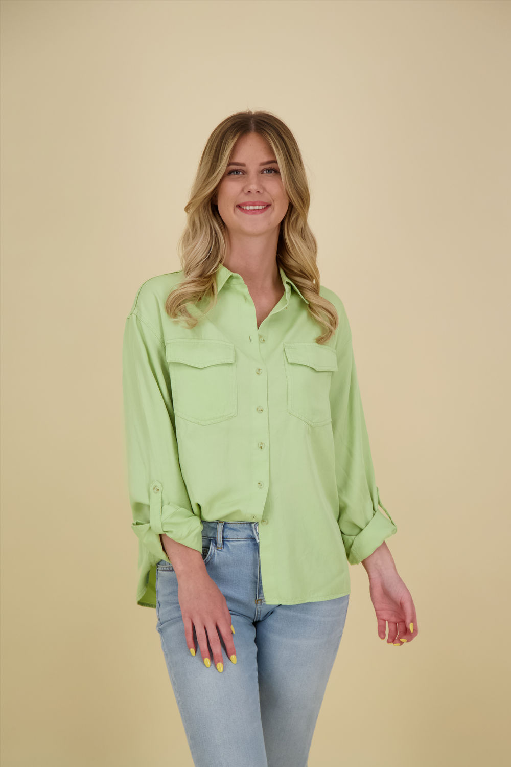 Opus Blouse Fappel Groen