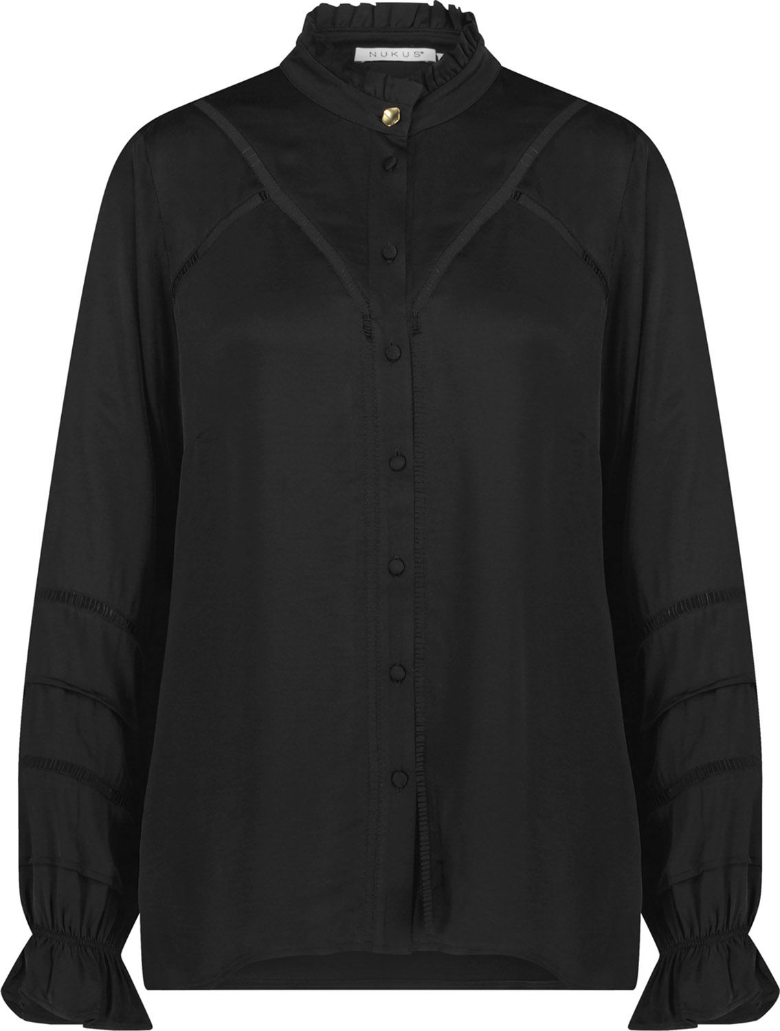Nukus Leia Blouse Zwart