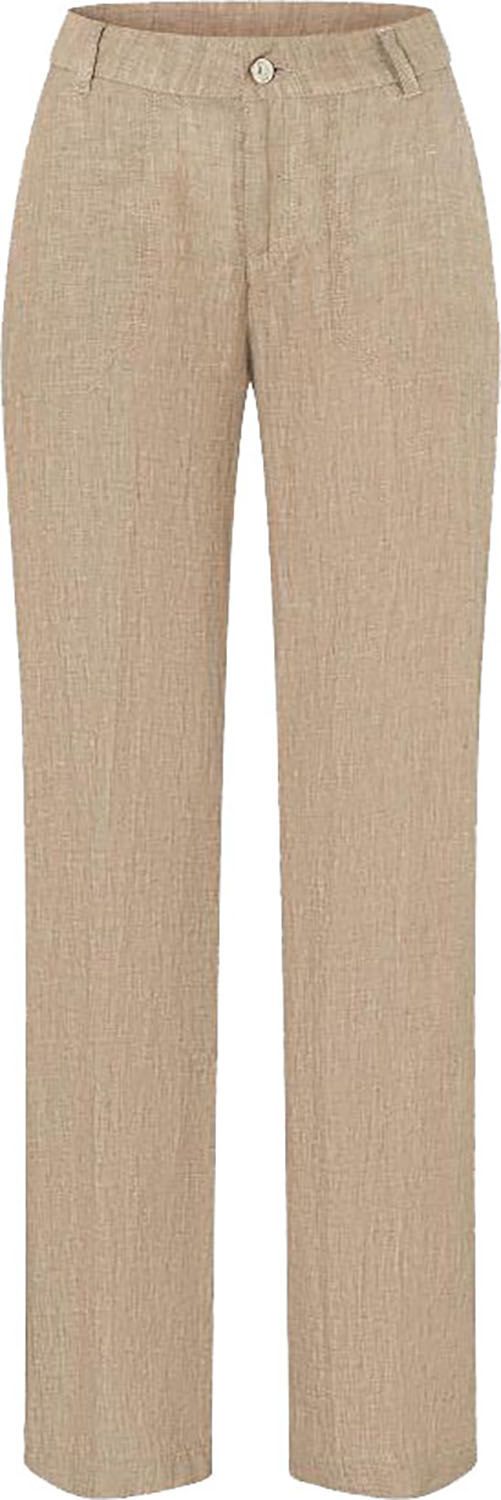 Dames Lange broek Beige