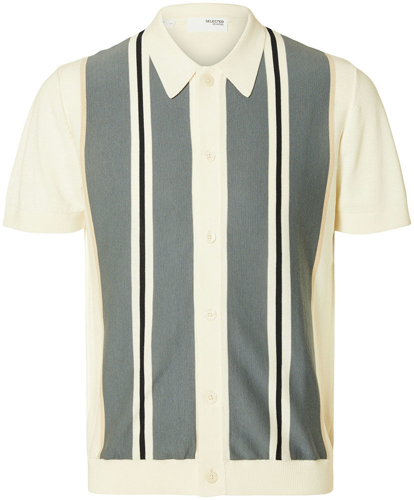Selected Homme Polo Mattis Wit