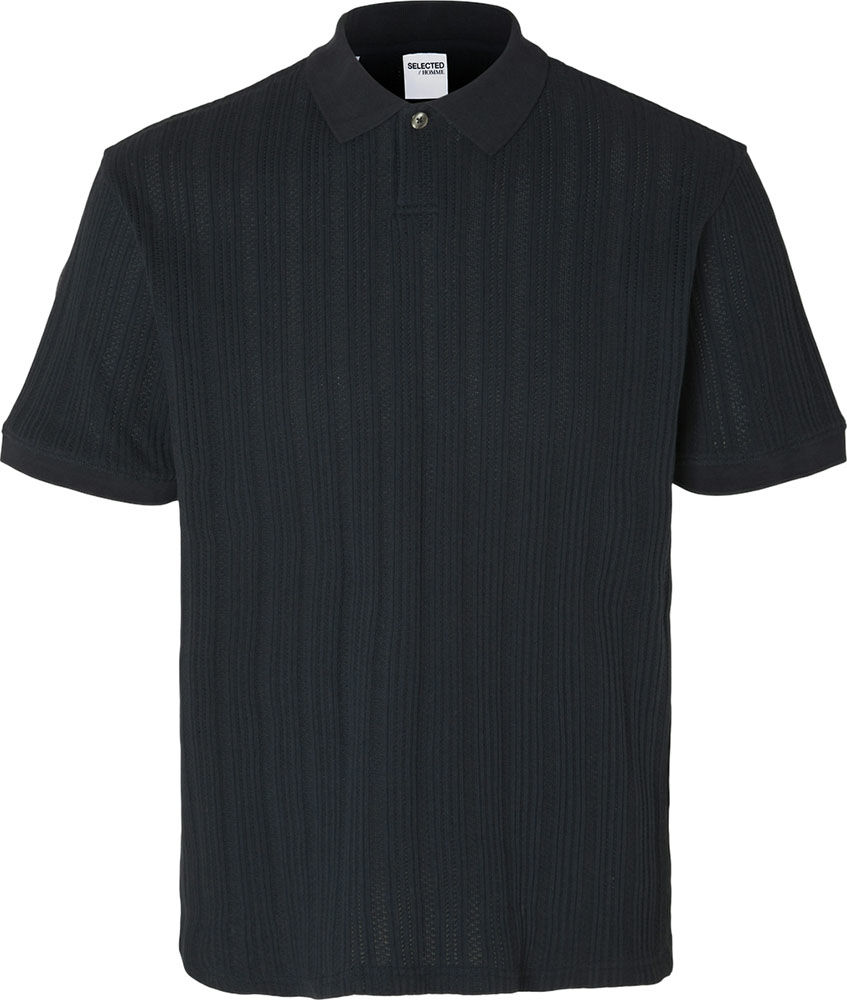 Selected Homme Polo Jaden Blauw