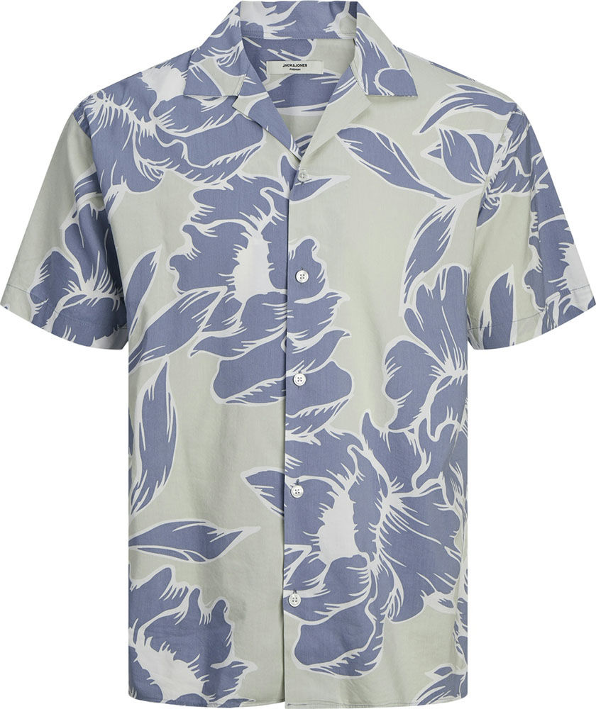 Jack & Jones Overhemd La Palma Resort Groen