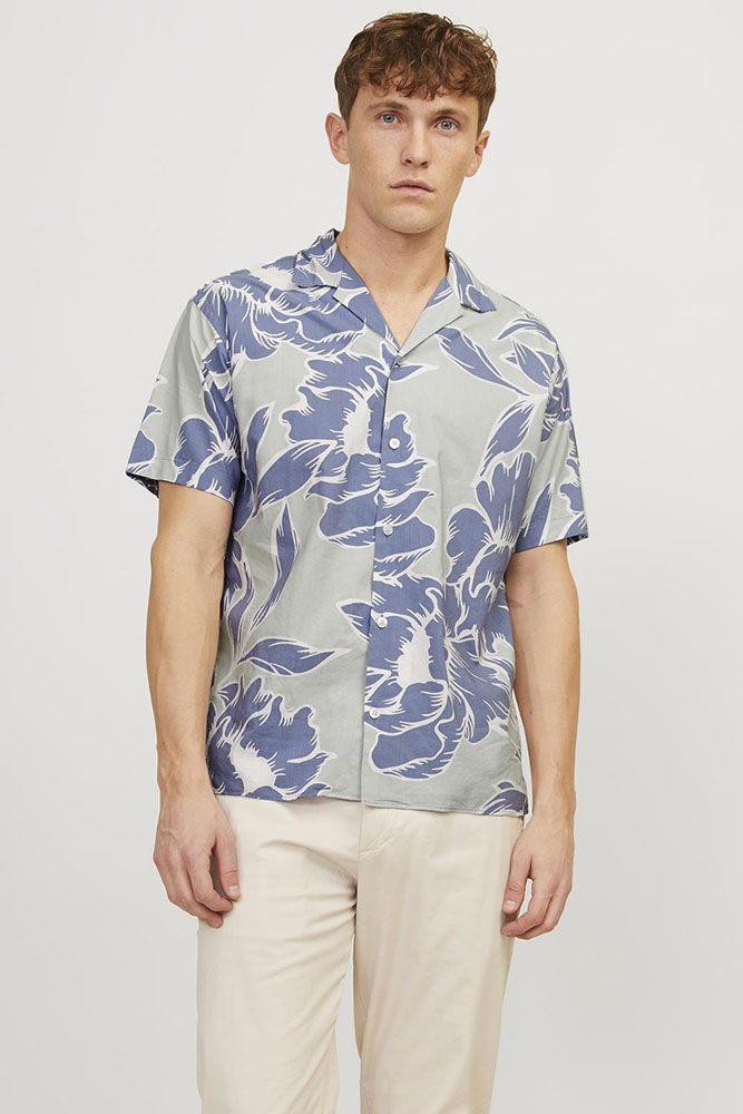 Jack & Jones Overhemd La Palma Resort Groen