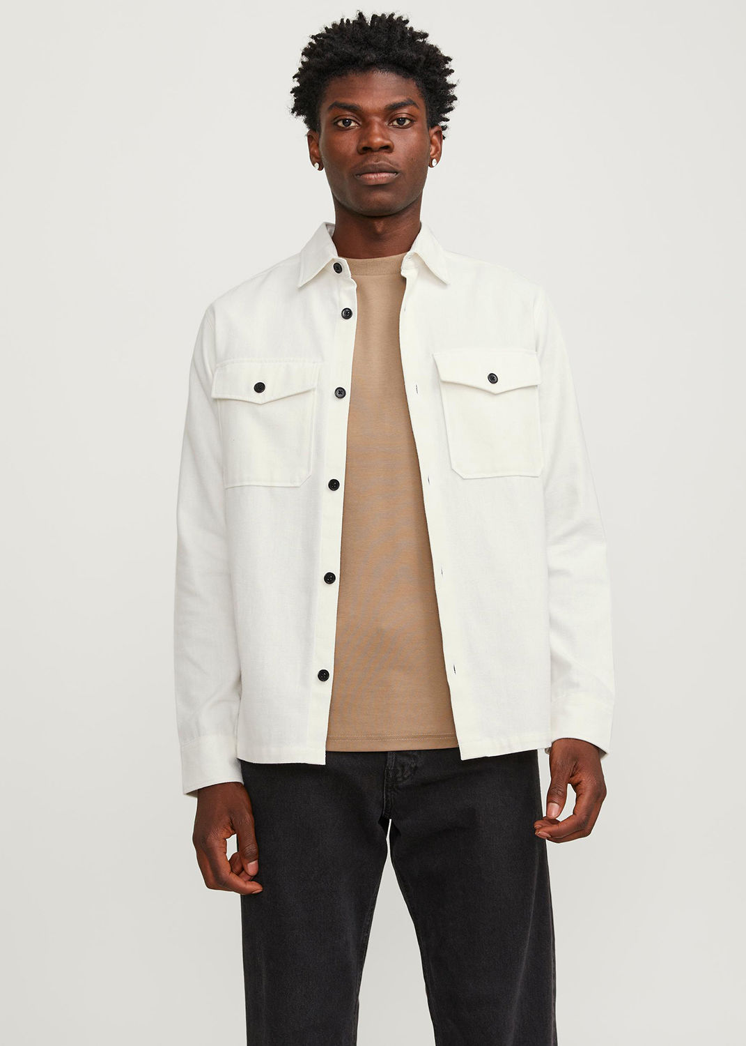 Jack & Jones Overhemd Roy Sspring Wit