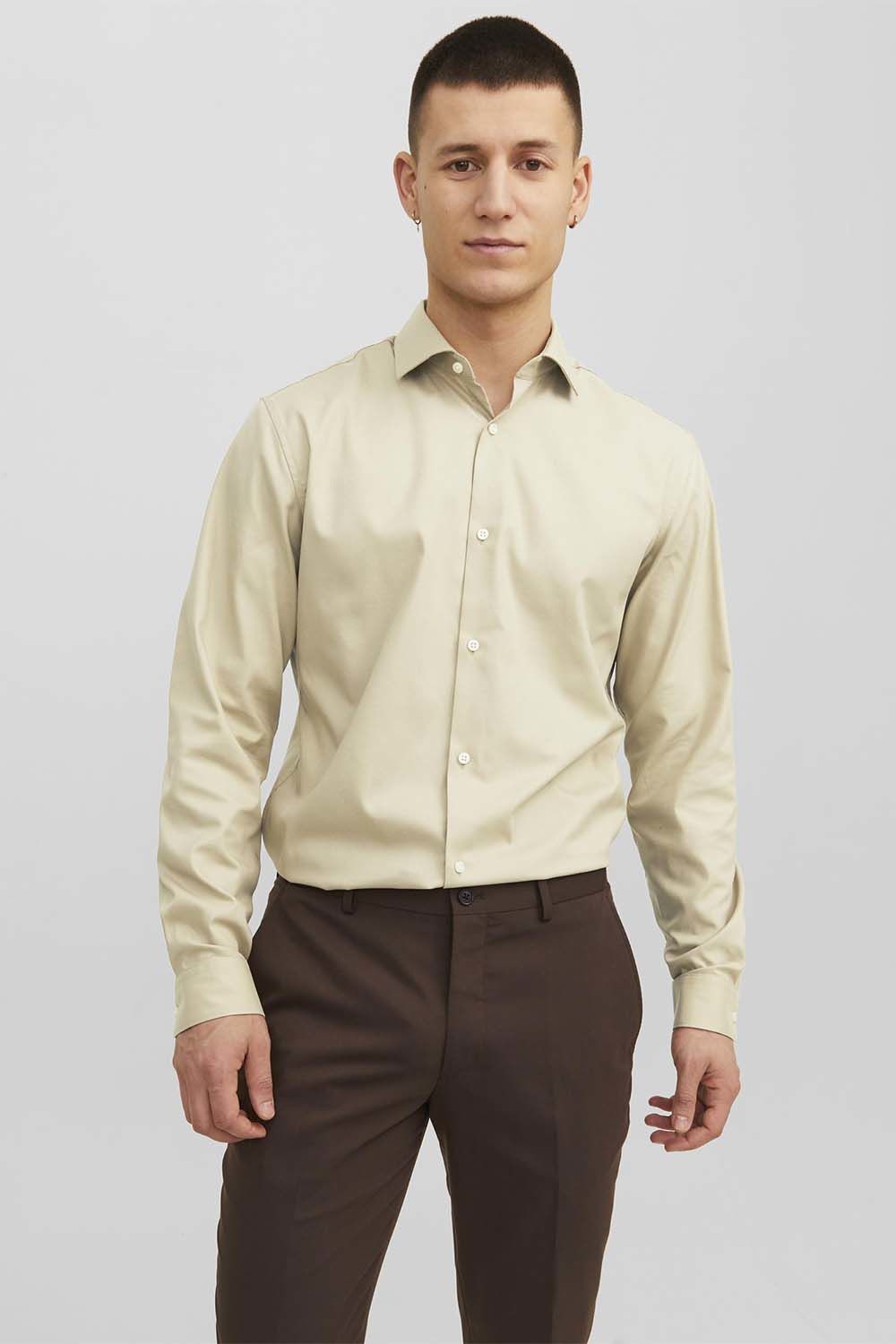 Jack & Jones Overhemd La Parker Kaki