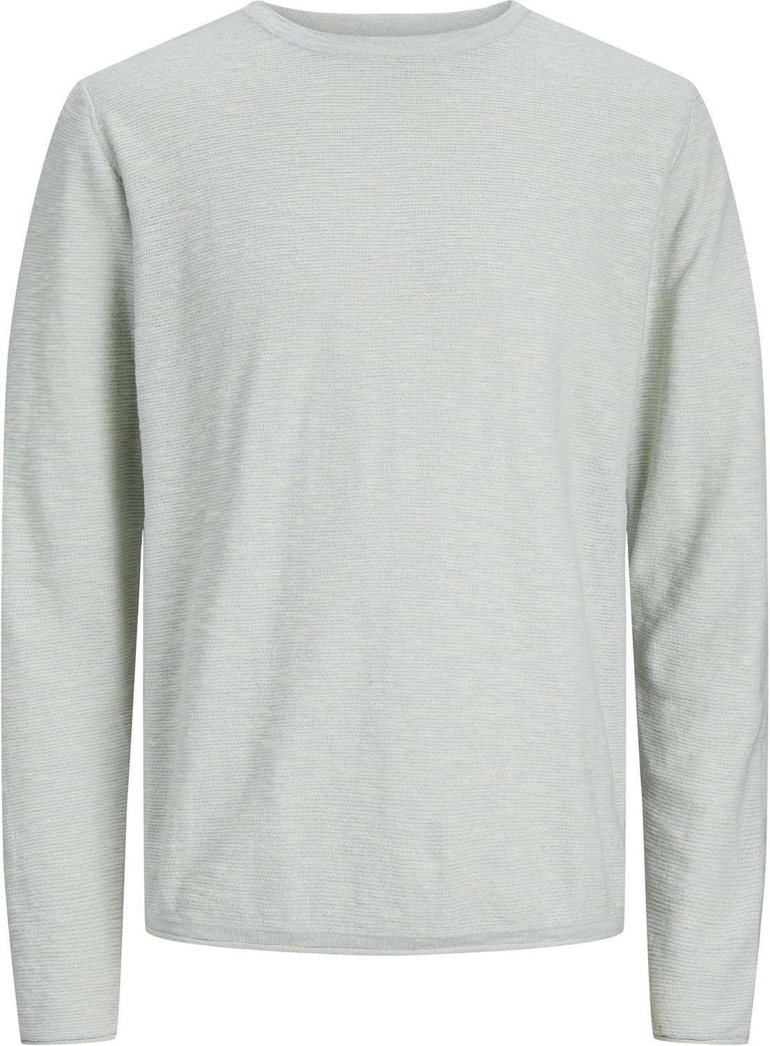 Jack & Jones JJELINEN KNIT CREW NECK SN Groen
