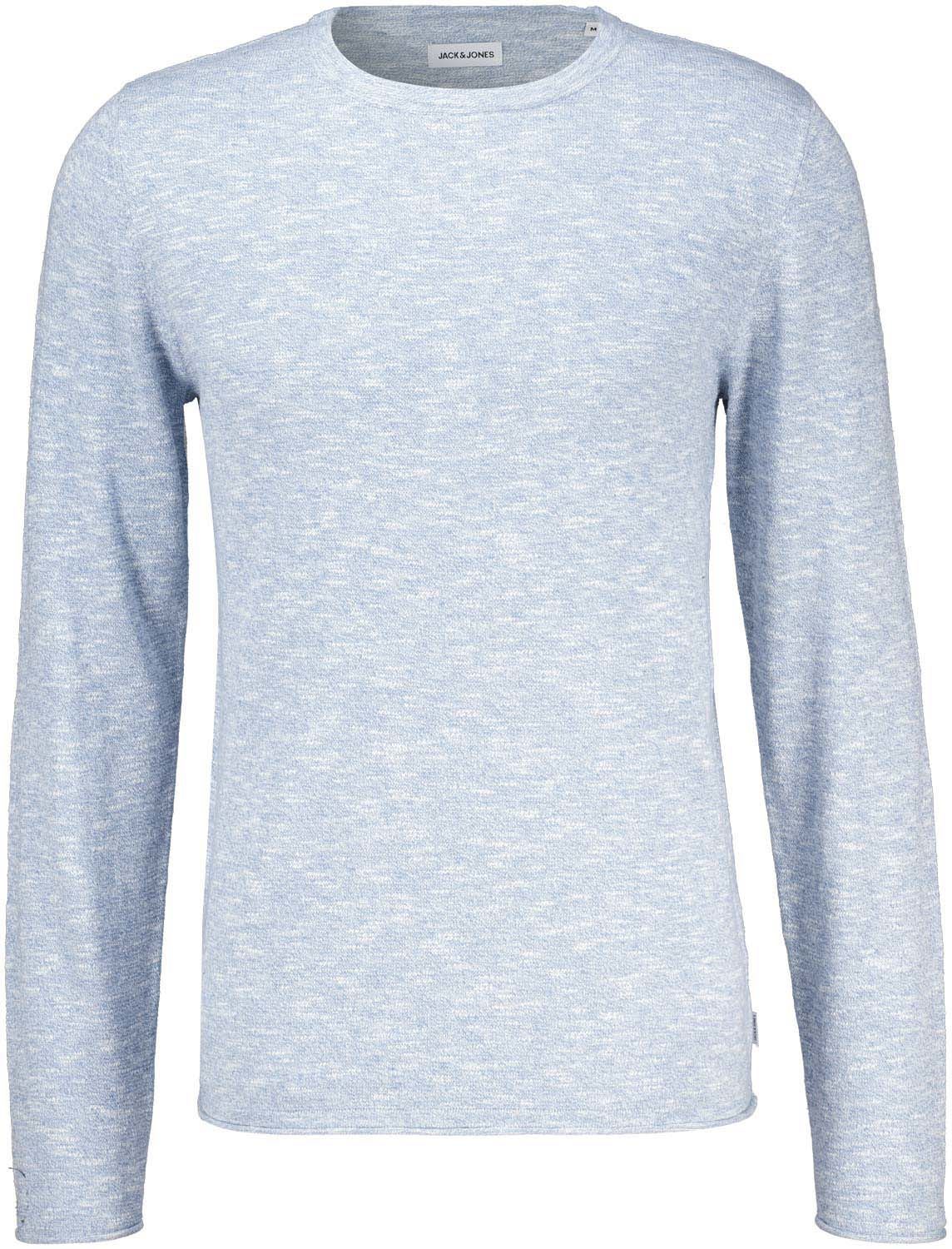 Jack & Jones JJELINEN KNIT CREW NECK SN Indigo