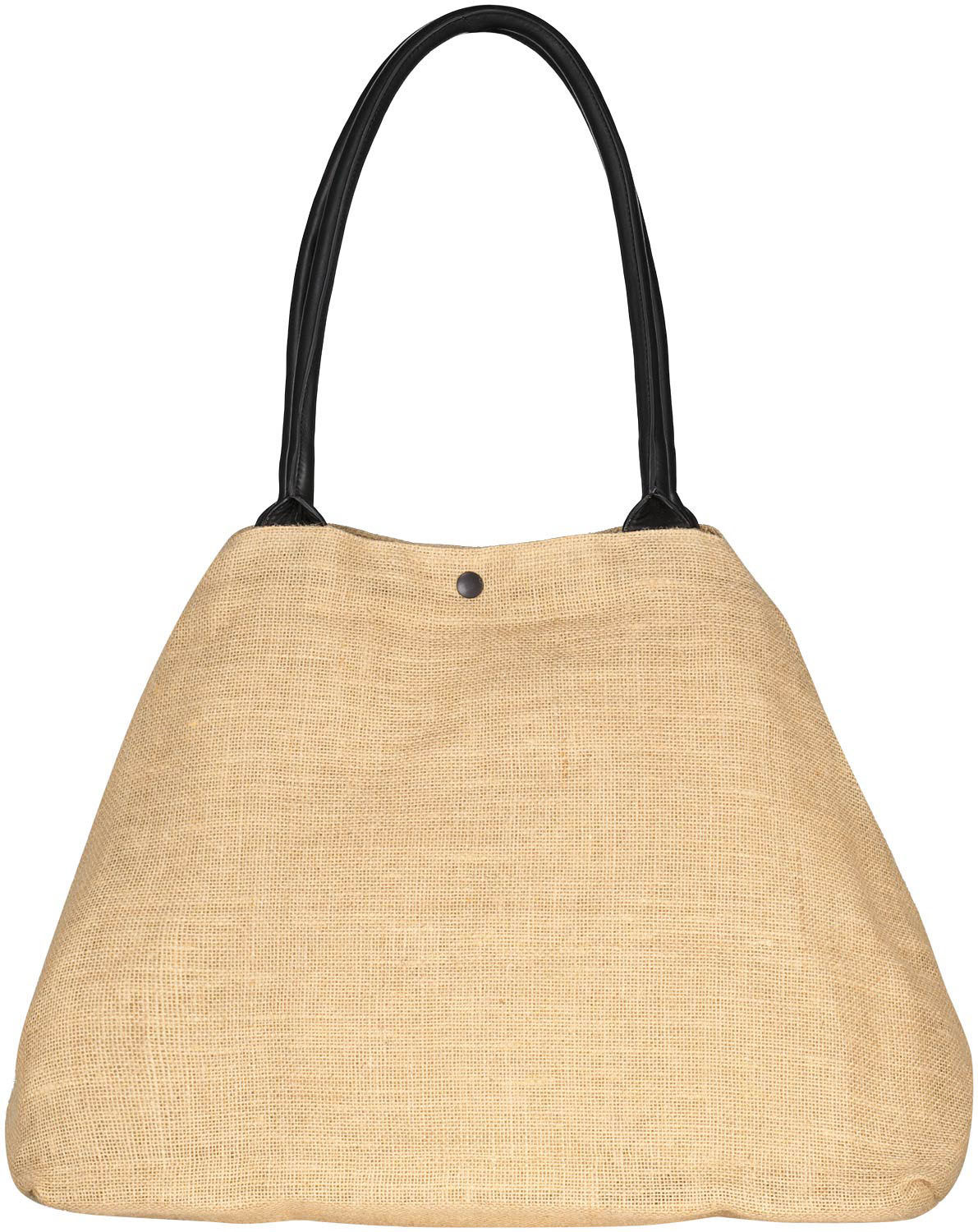 Yaya Jute Tote Bag Beige