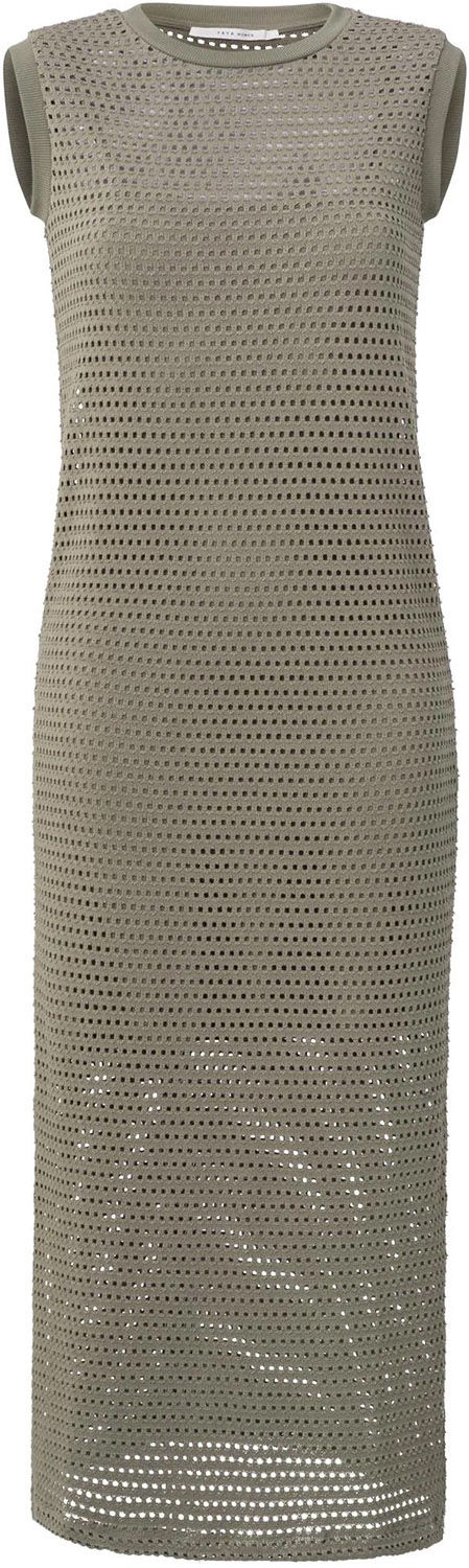 Yaya Jurk Crochet Groen