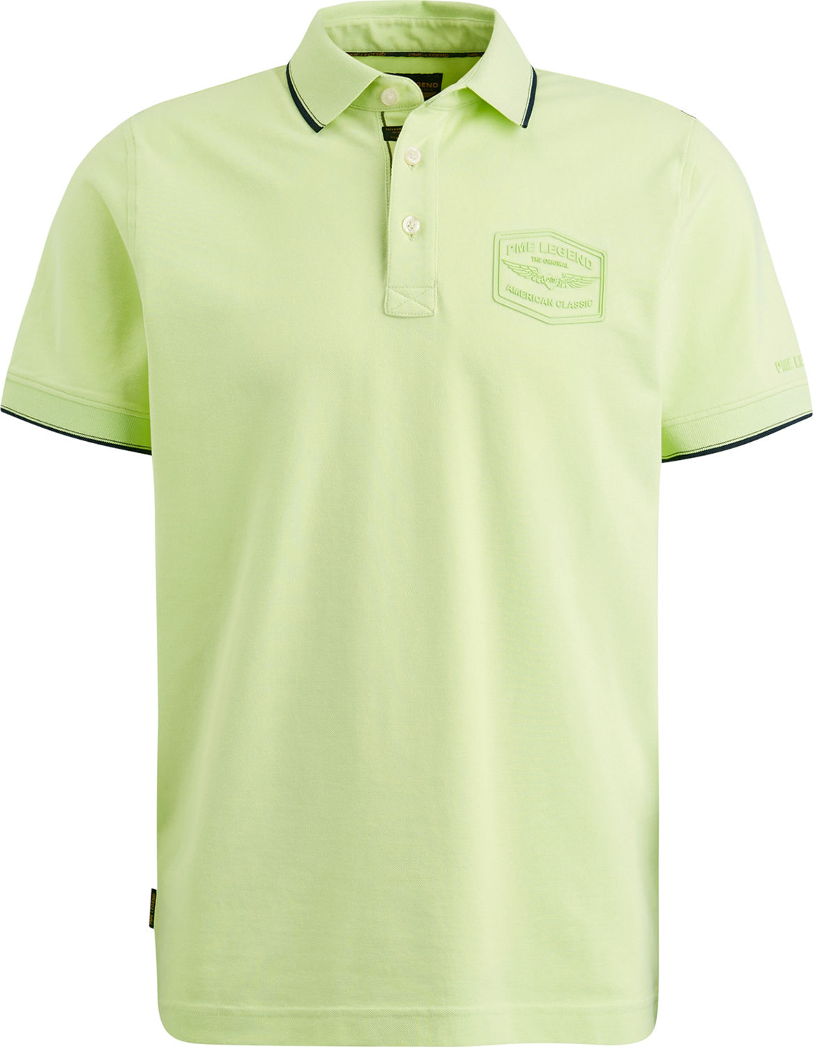 Pme Legend Short sleeve polo Stretch pique pa Paars