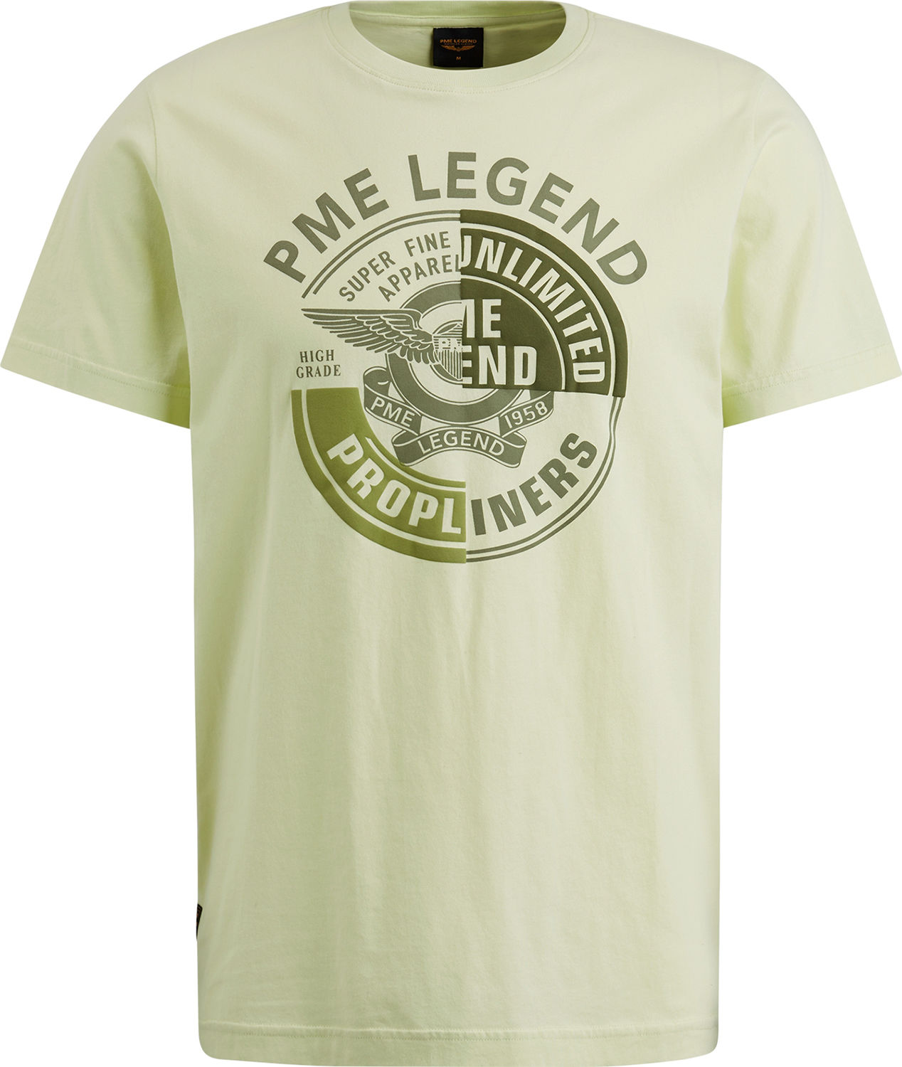 Pme Legend Short sleeve r-neck single jersey Paars
