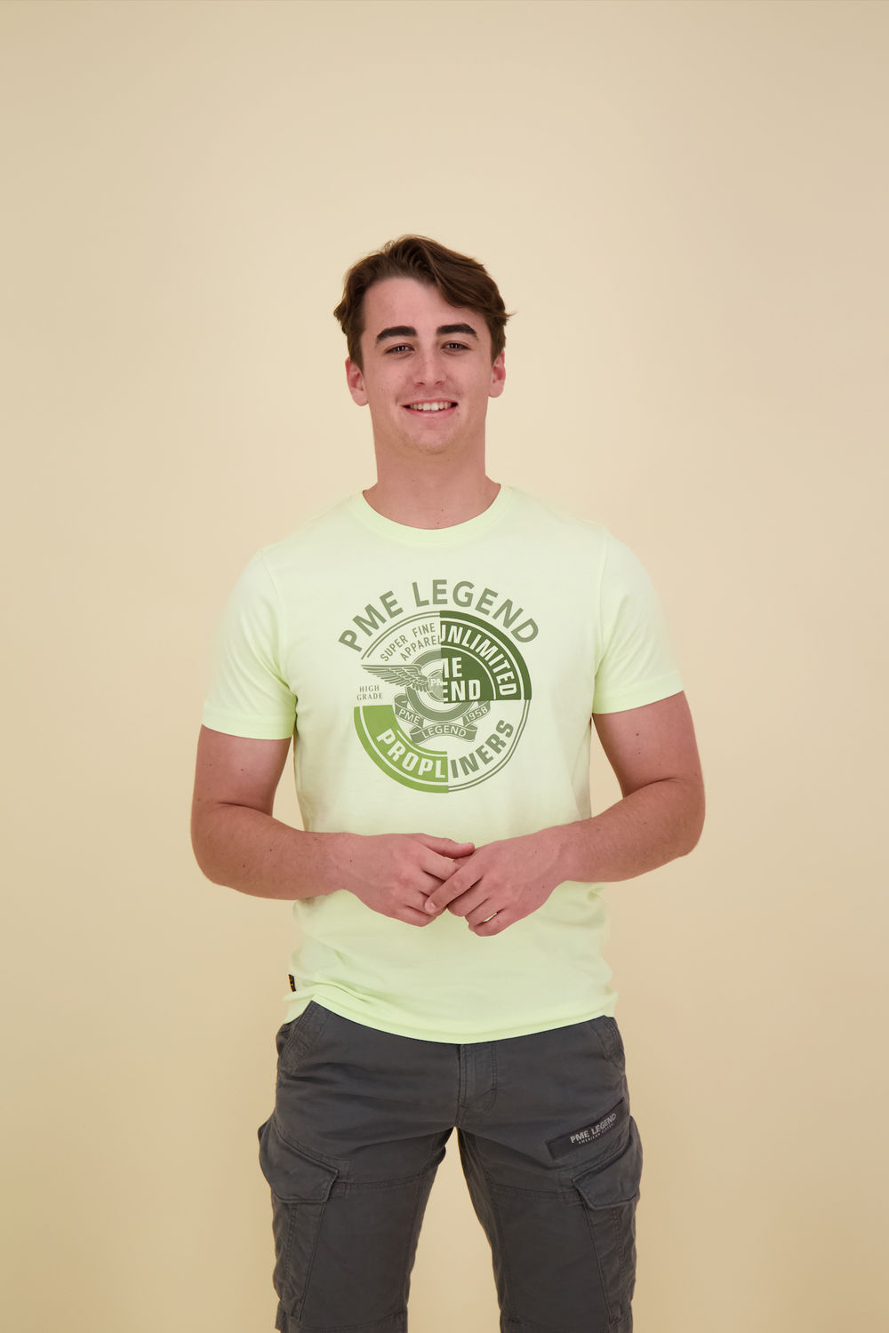 Pme Legend Short sleeve r-neck single jersey Paars