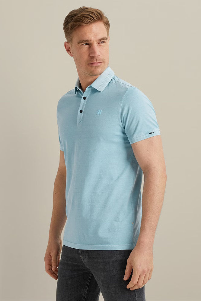 Vanguard Short sleeve polo mercerized gd je Blauw
