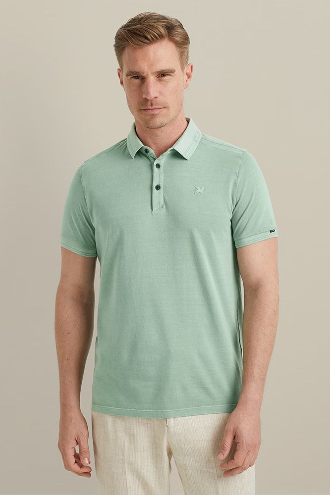 Vanguard Short sleeve polo mercerized gd je Groen