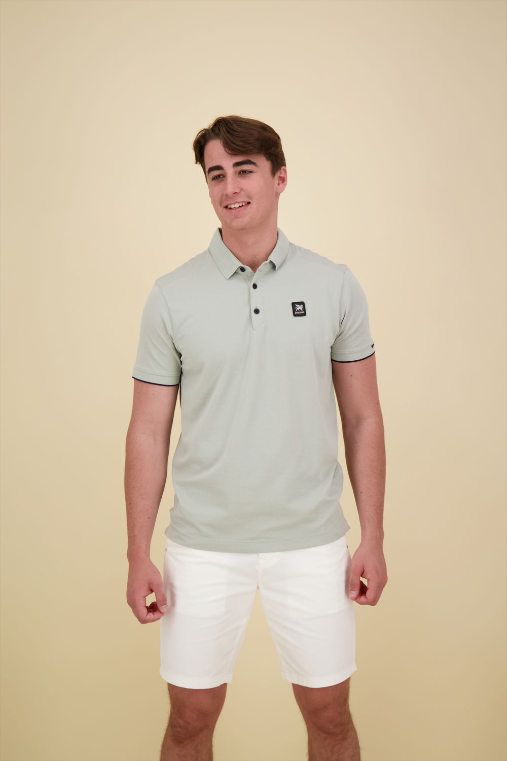 Vanguard Short sleeve polo pique gentleman' Bruin