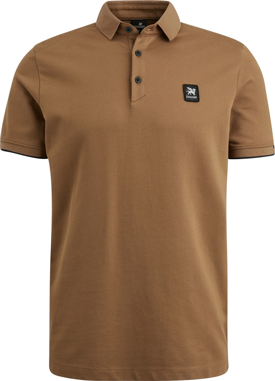 Vanguard Short sleeve polo pique gentleman' Roze