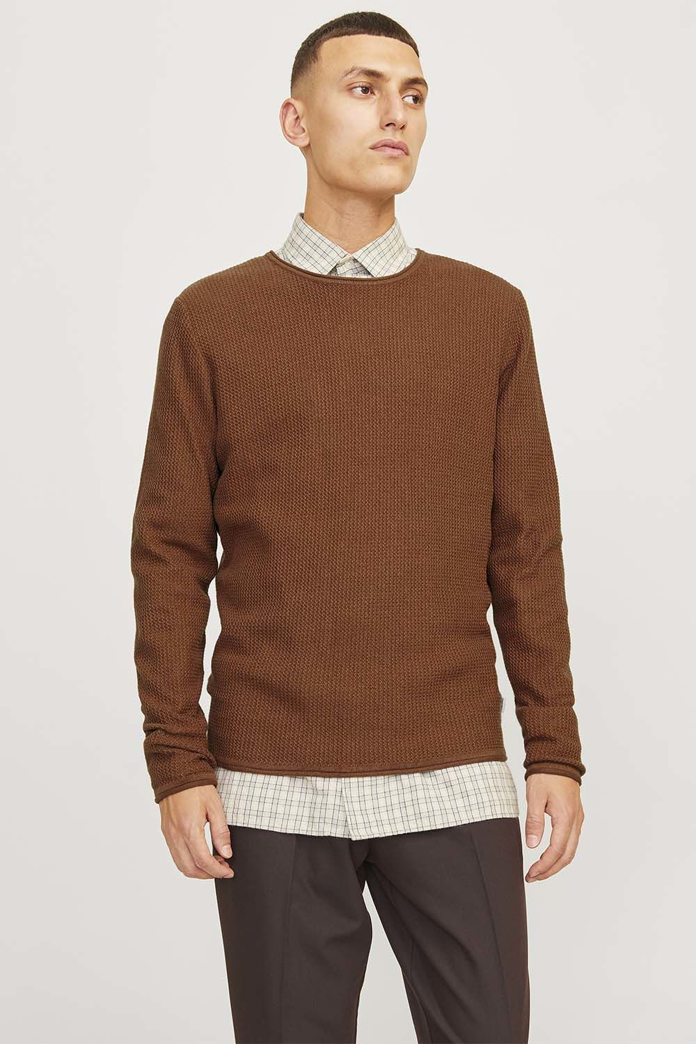 Jack & Jones Trui Cooper Bruin
