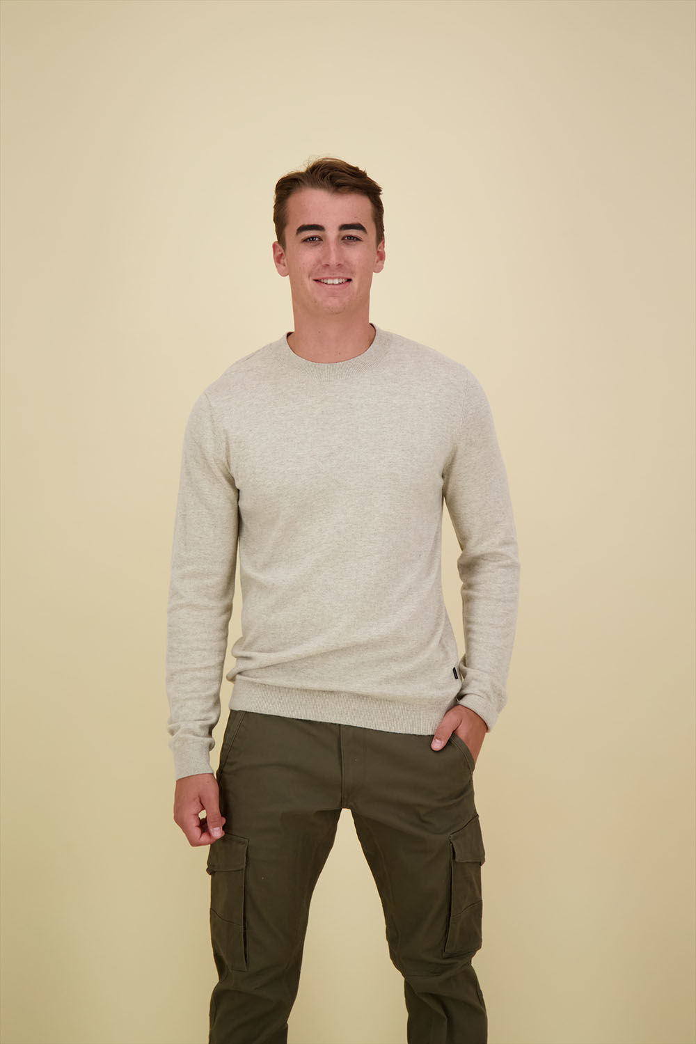 Jack & Jones Trui Carter Wit