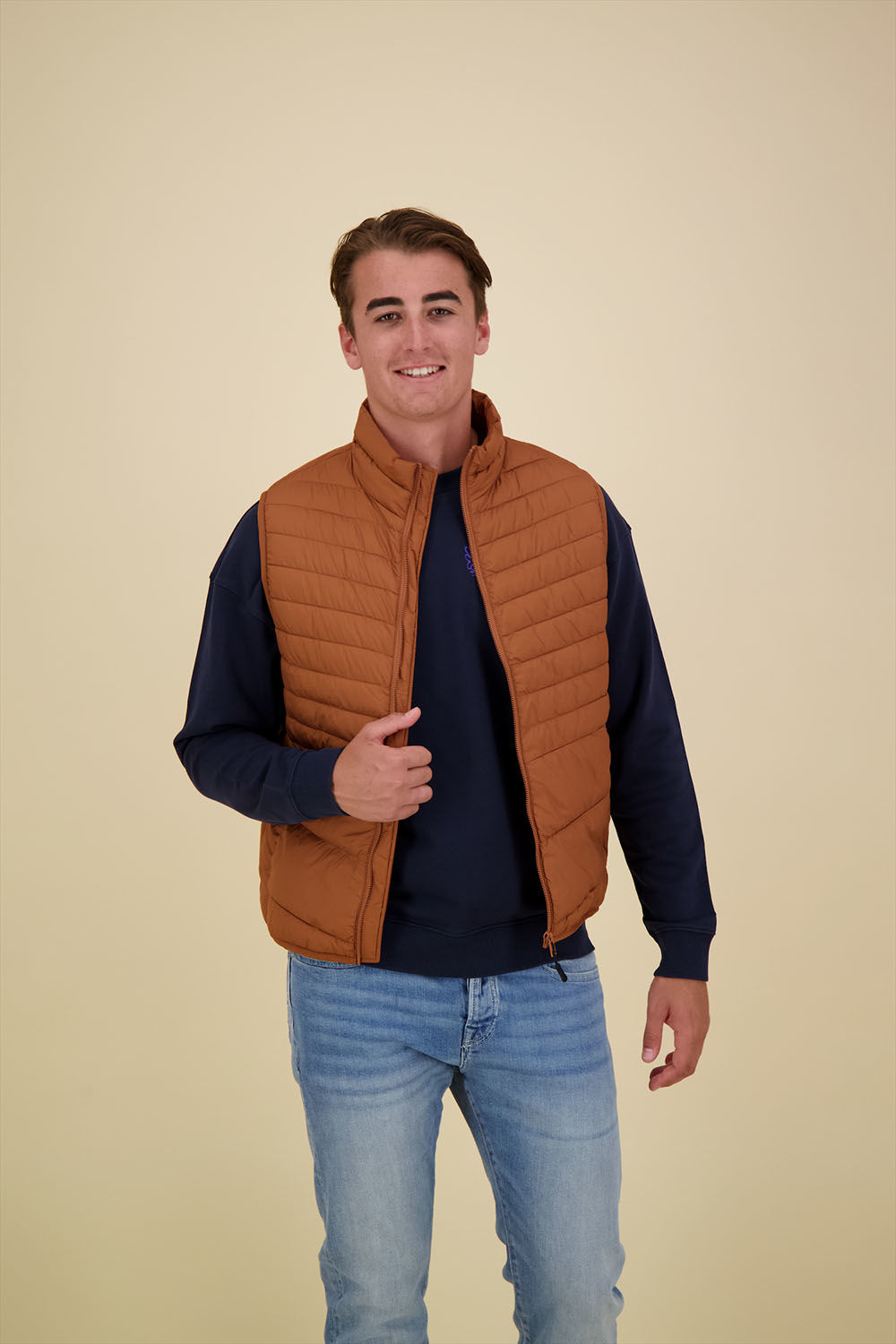Jack & Jones Bodywarmer Estate Bruin