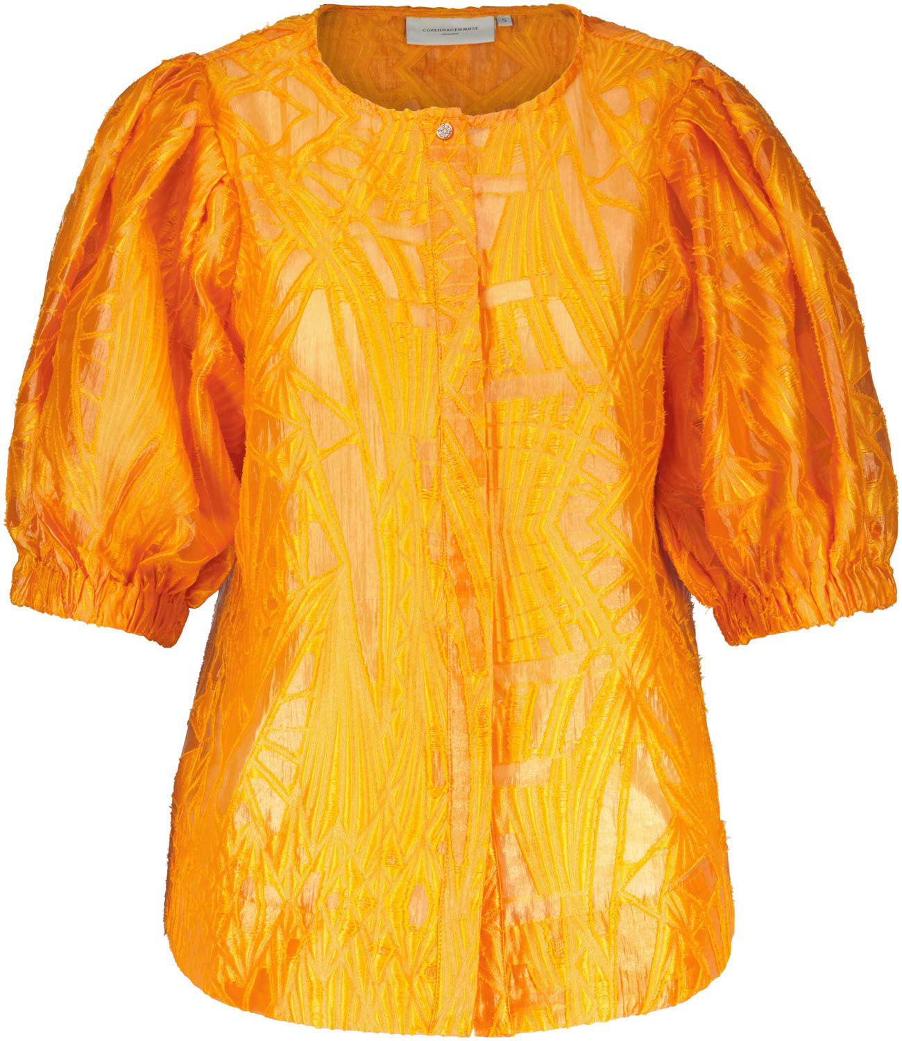 Copenhagen Muse Blouse Baloon Oranje