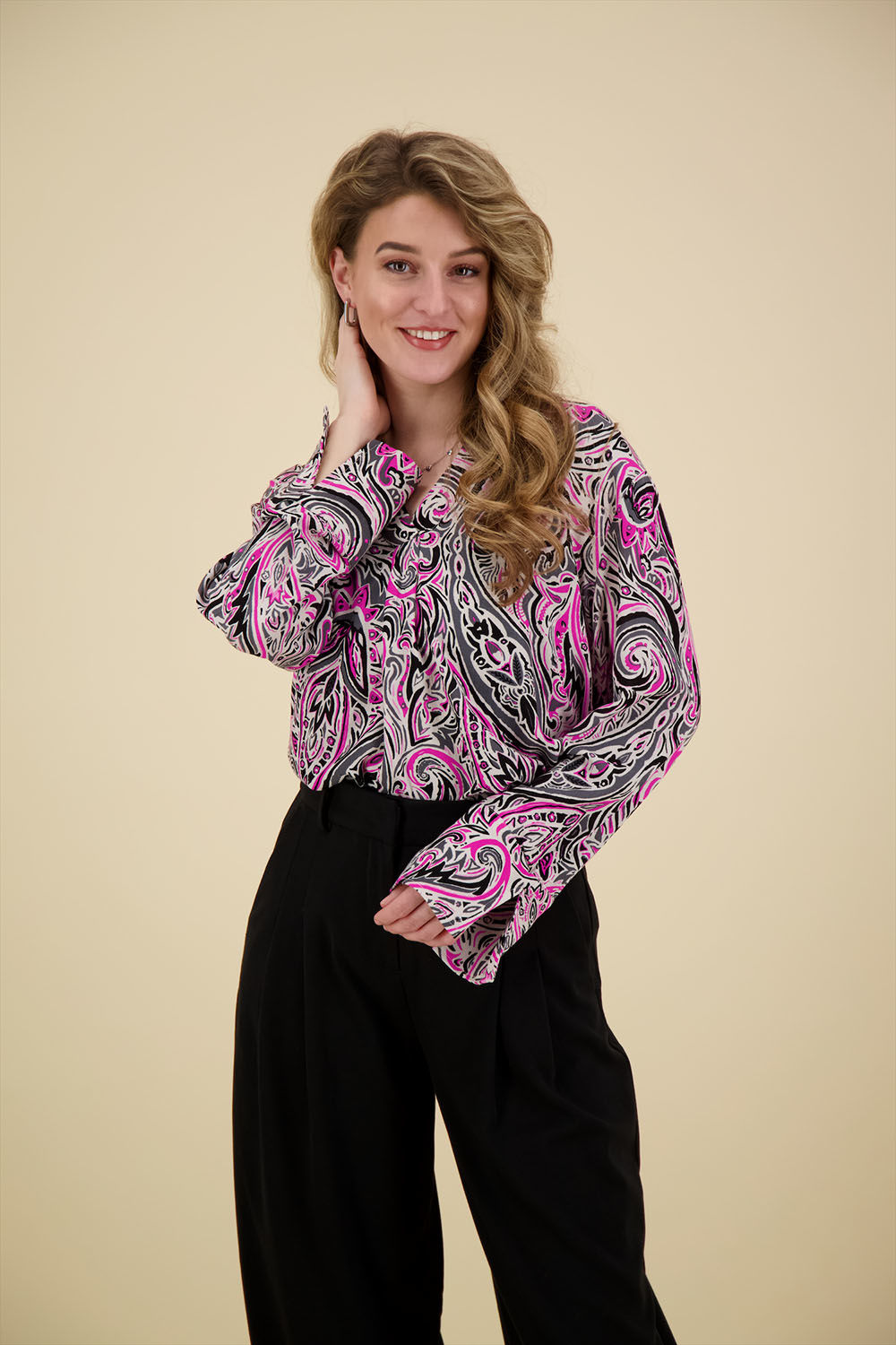Freequent Blouse Dolana Roze