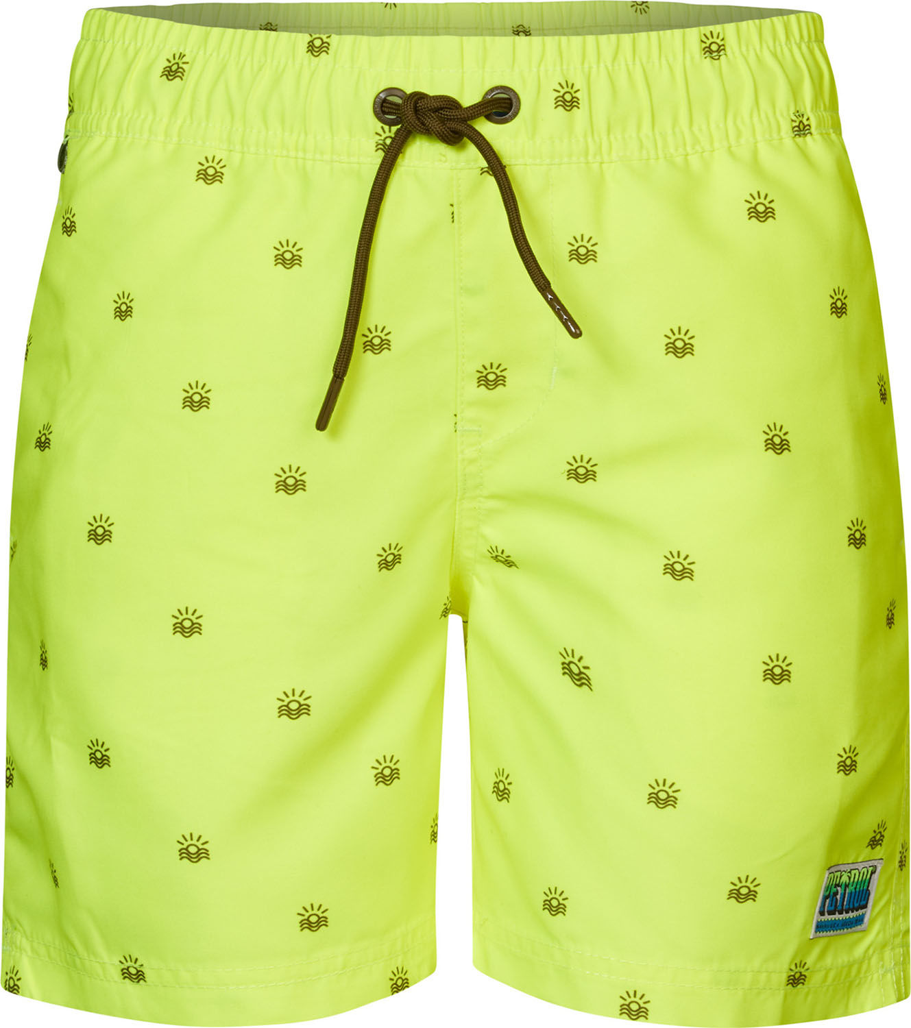 Petrol Zwemshort Geel