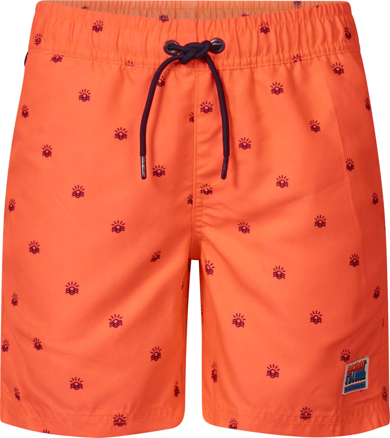 Petrol Zwemshort Oranje
