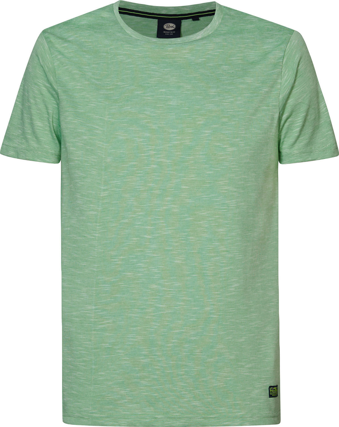 Petrol T-Shirt SS Classic Print Groen