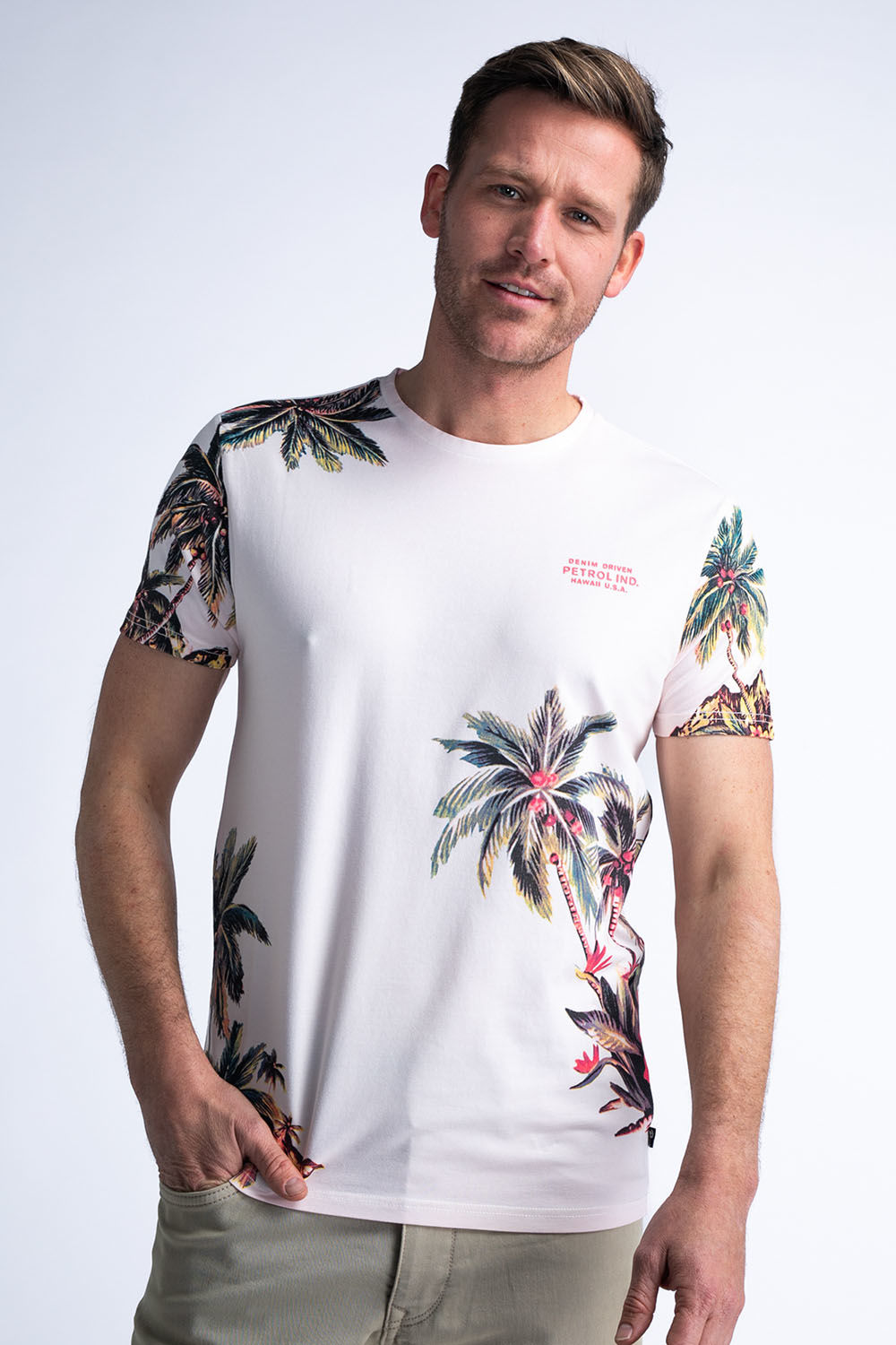 Petrol T-Shirt SS Roze