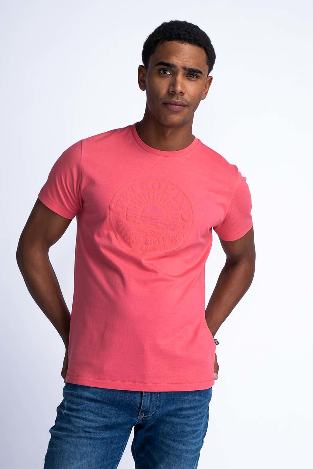 Petrol T-Shirt SS Roze