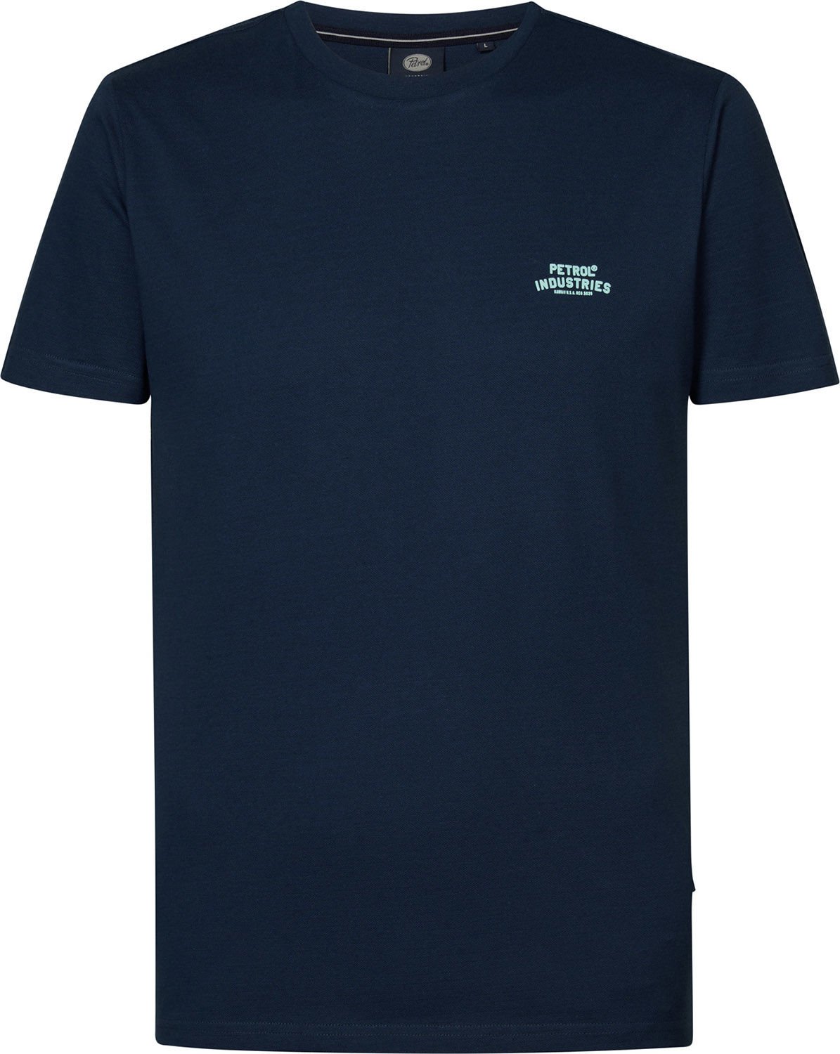 Petrol T-Shirt SS Blauw