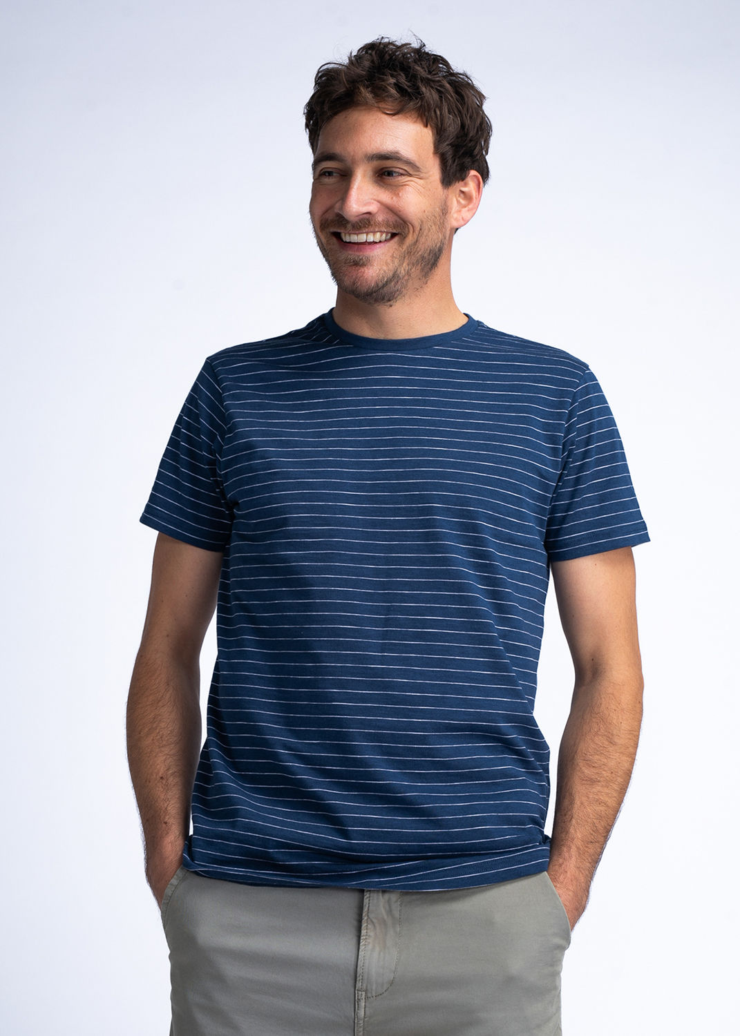 Petrol T-Shirt SS Blauw