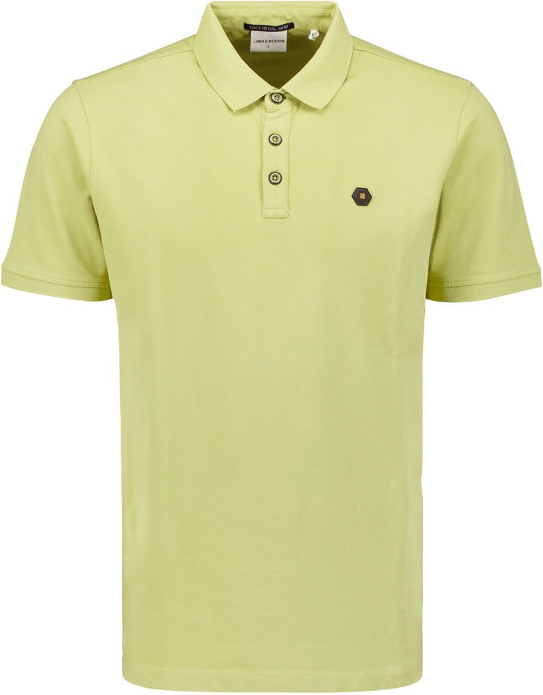 Polo Pique Garment Dyed Lime