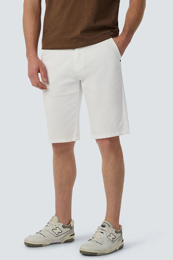 No Excess Short Chino Garment Dyed Twill Stre Wit