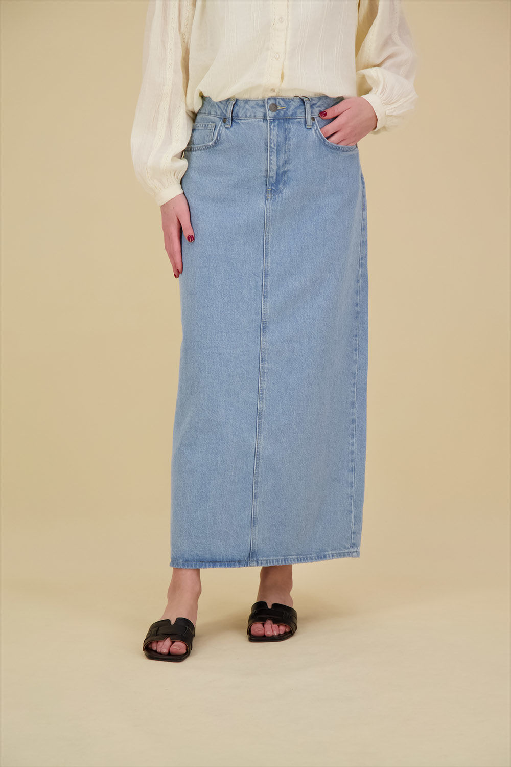 Object Rok Ellen Lang Blauw