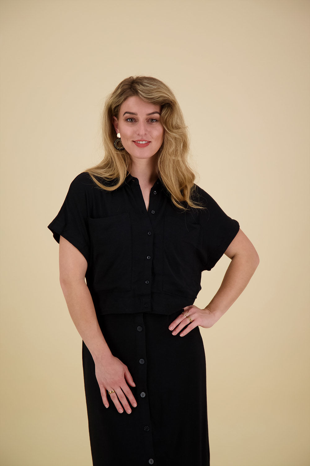 Object Top Biko Zwart