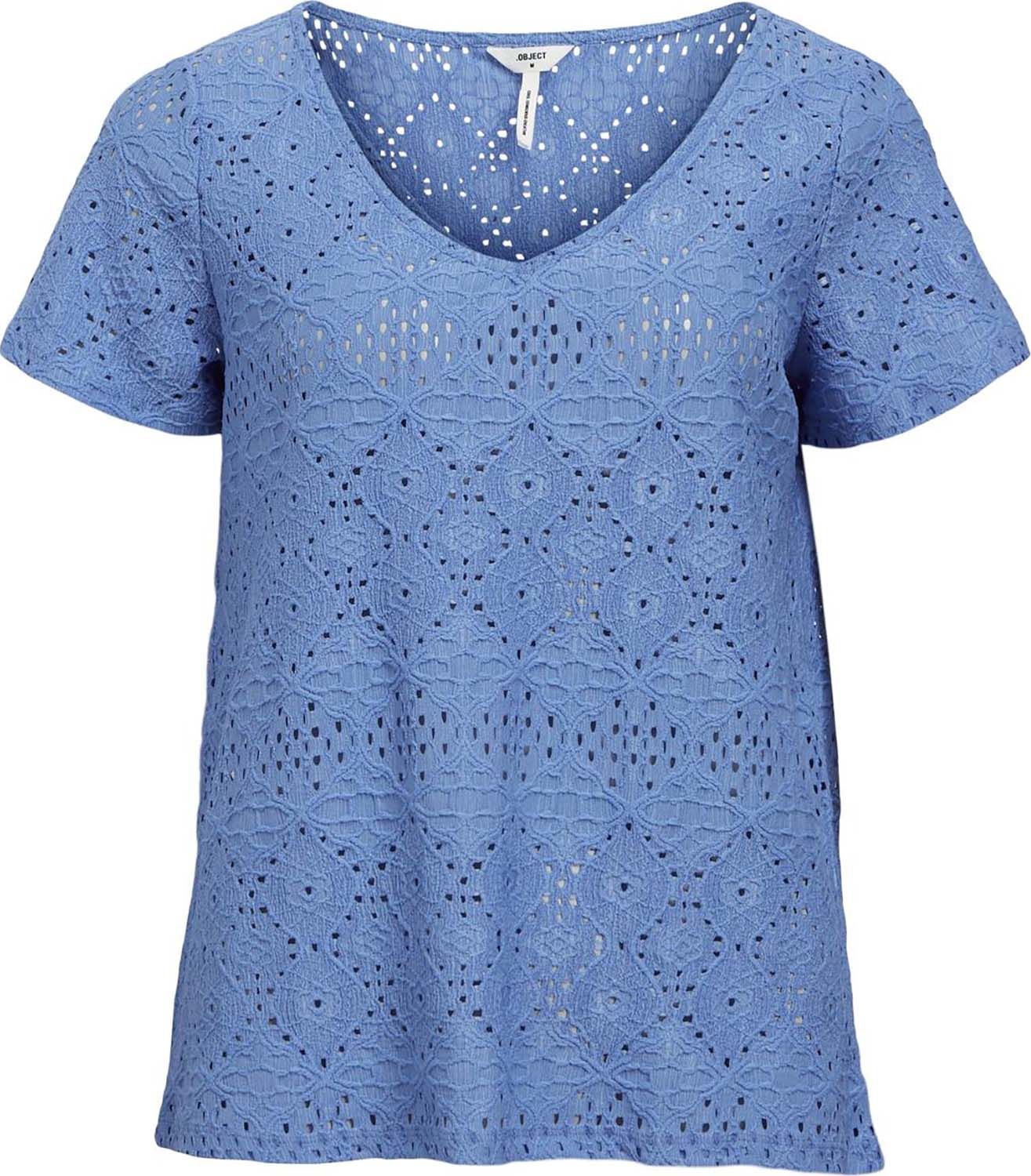 Object Top Feodora Blauw