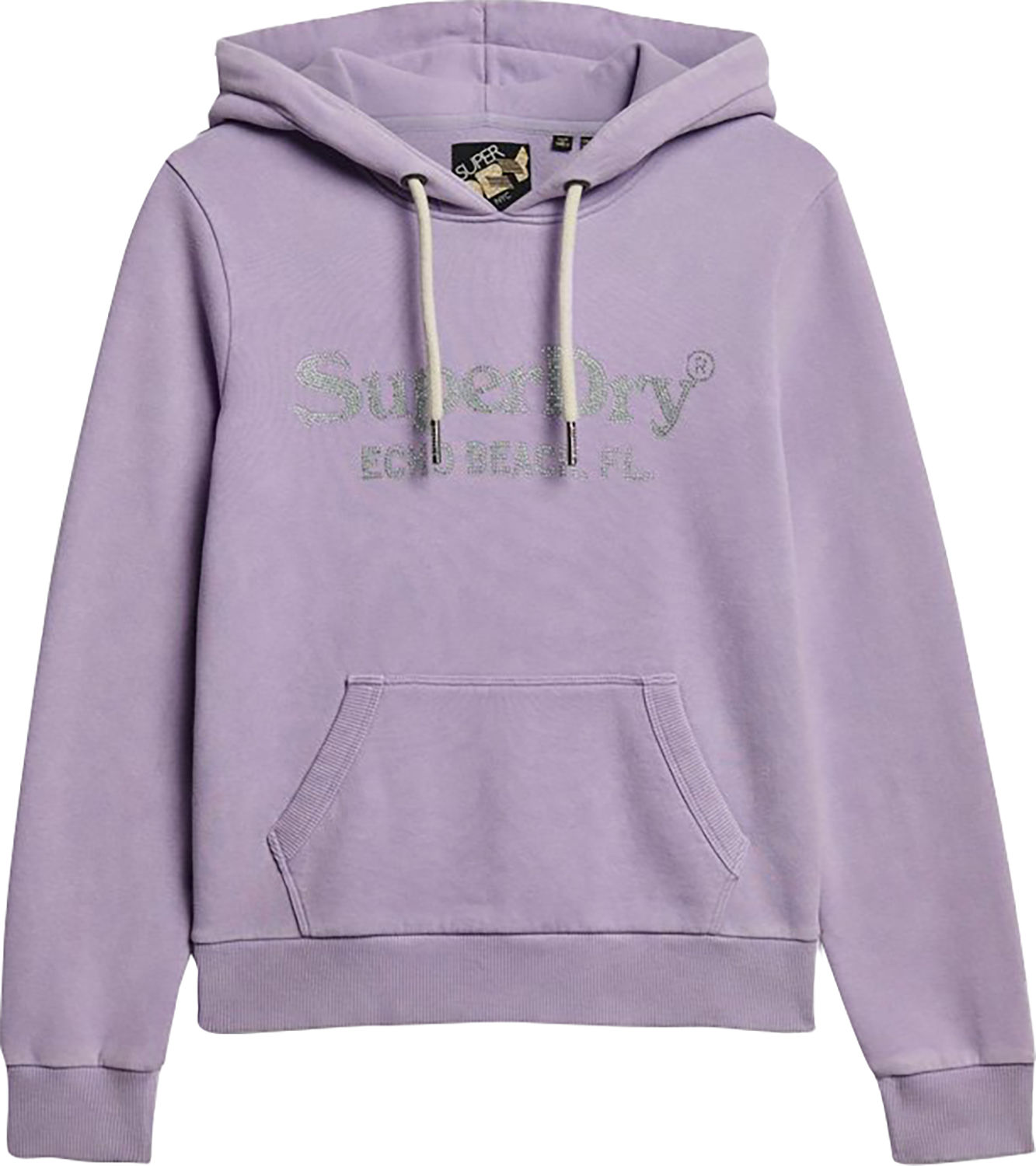 Superdry Metallic venue logo Paars