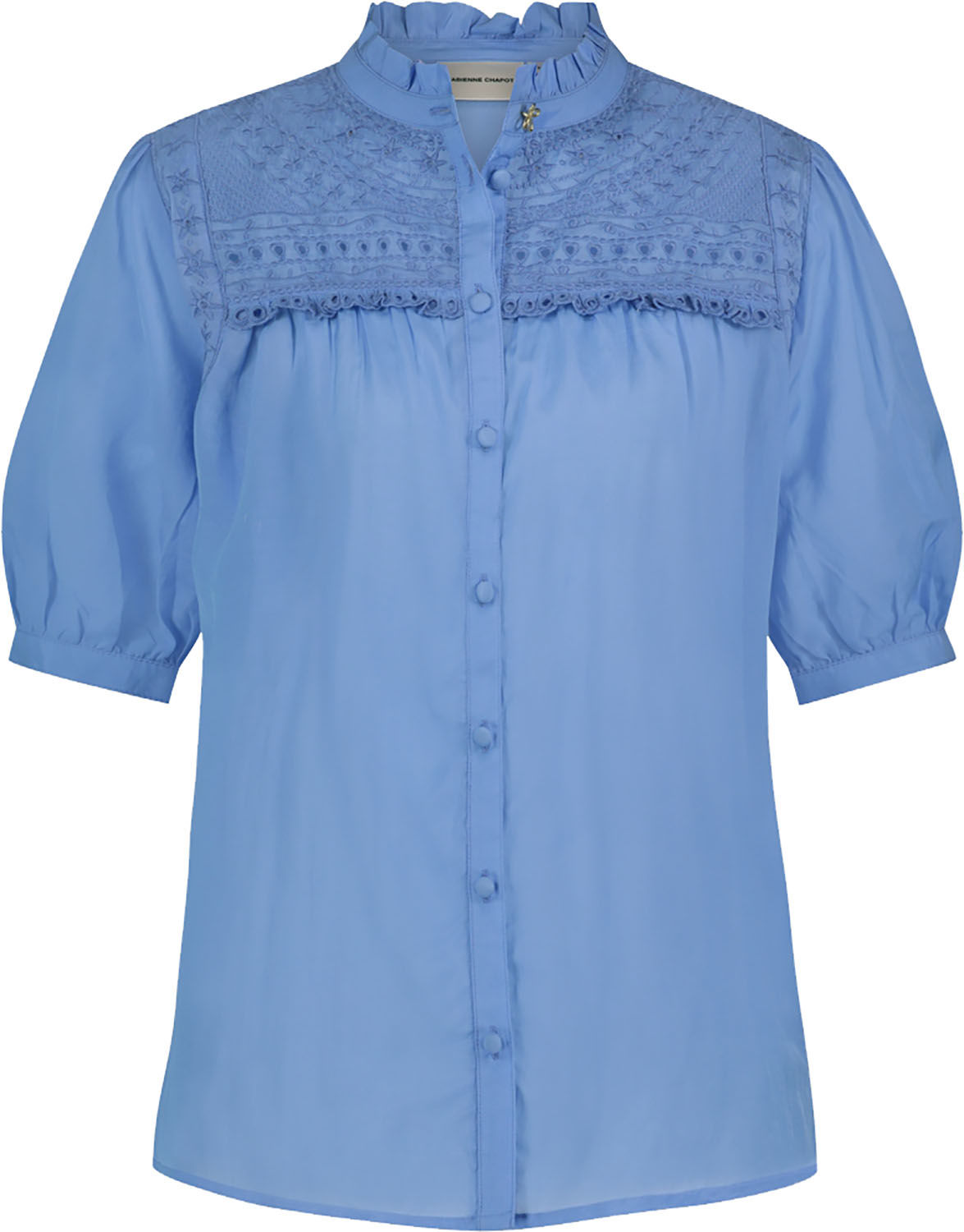 Fabienne Chapot Blouse Tootsie SS  Blauw