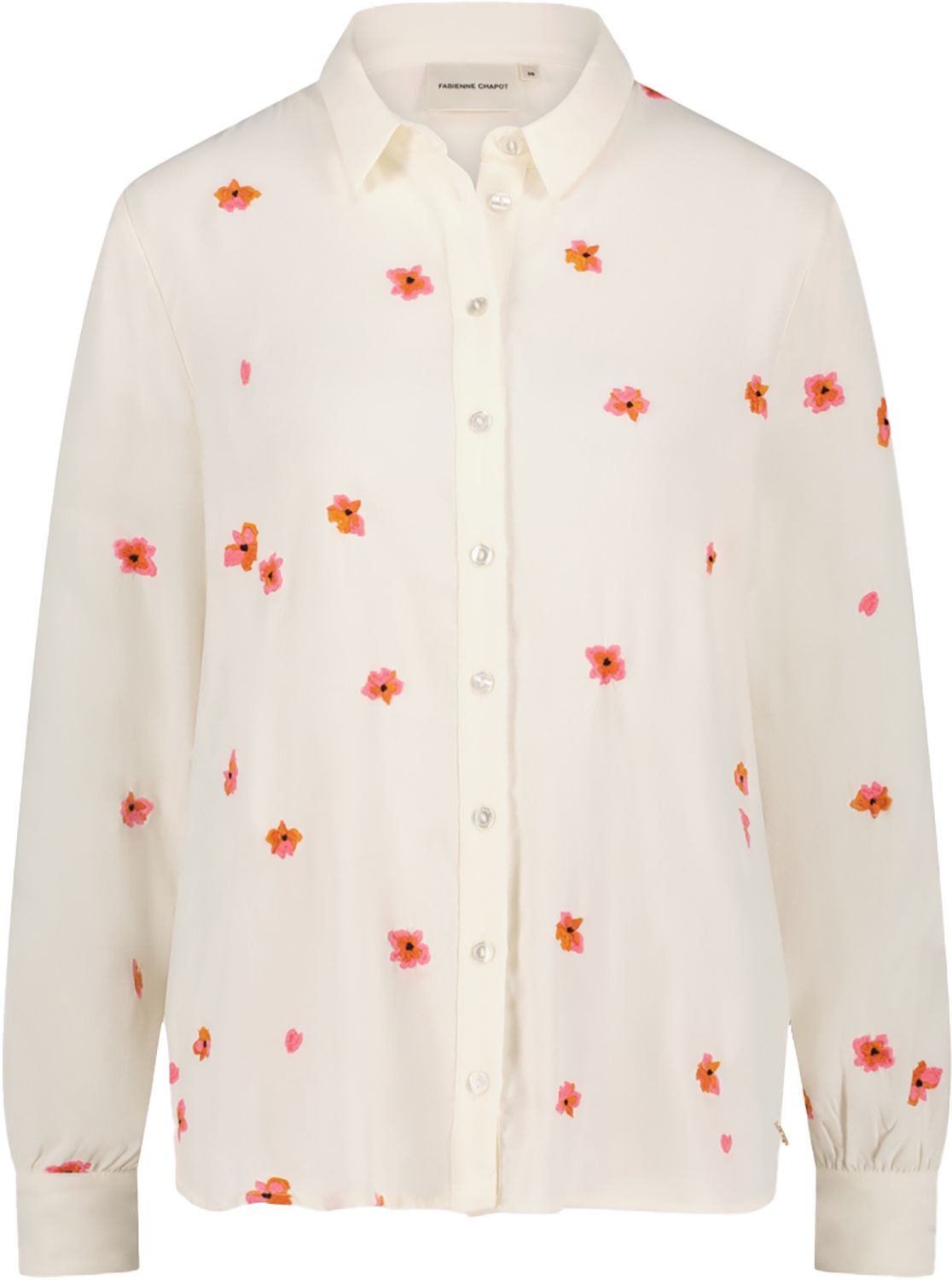 Fabienne Chapot Blouse Lot Embro  Wit