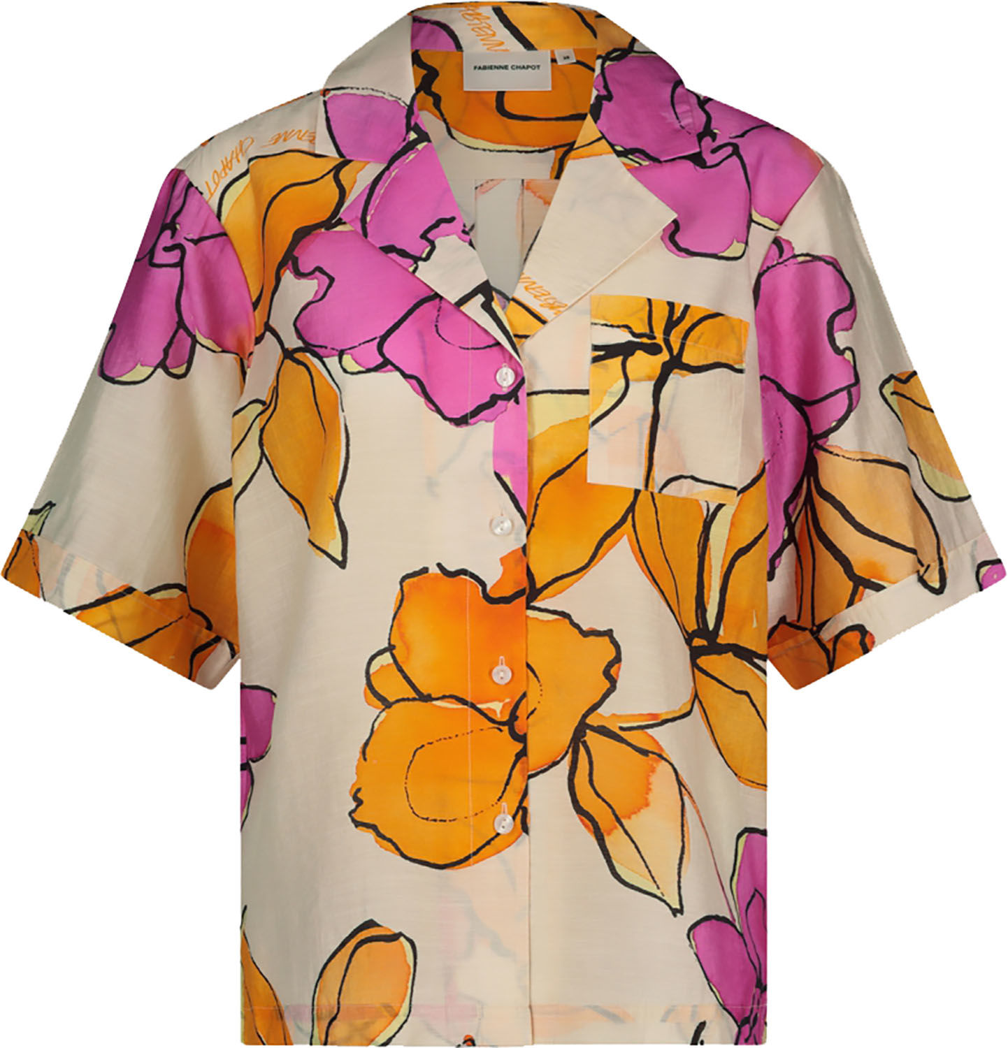 Fabienne Chapot Blouse Brock  Wit